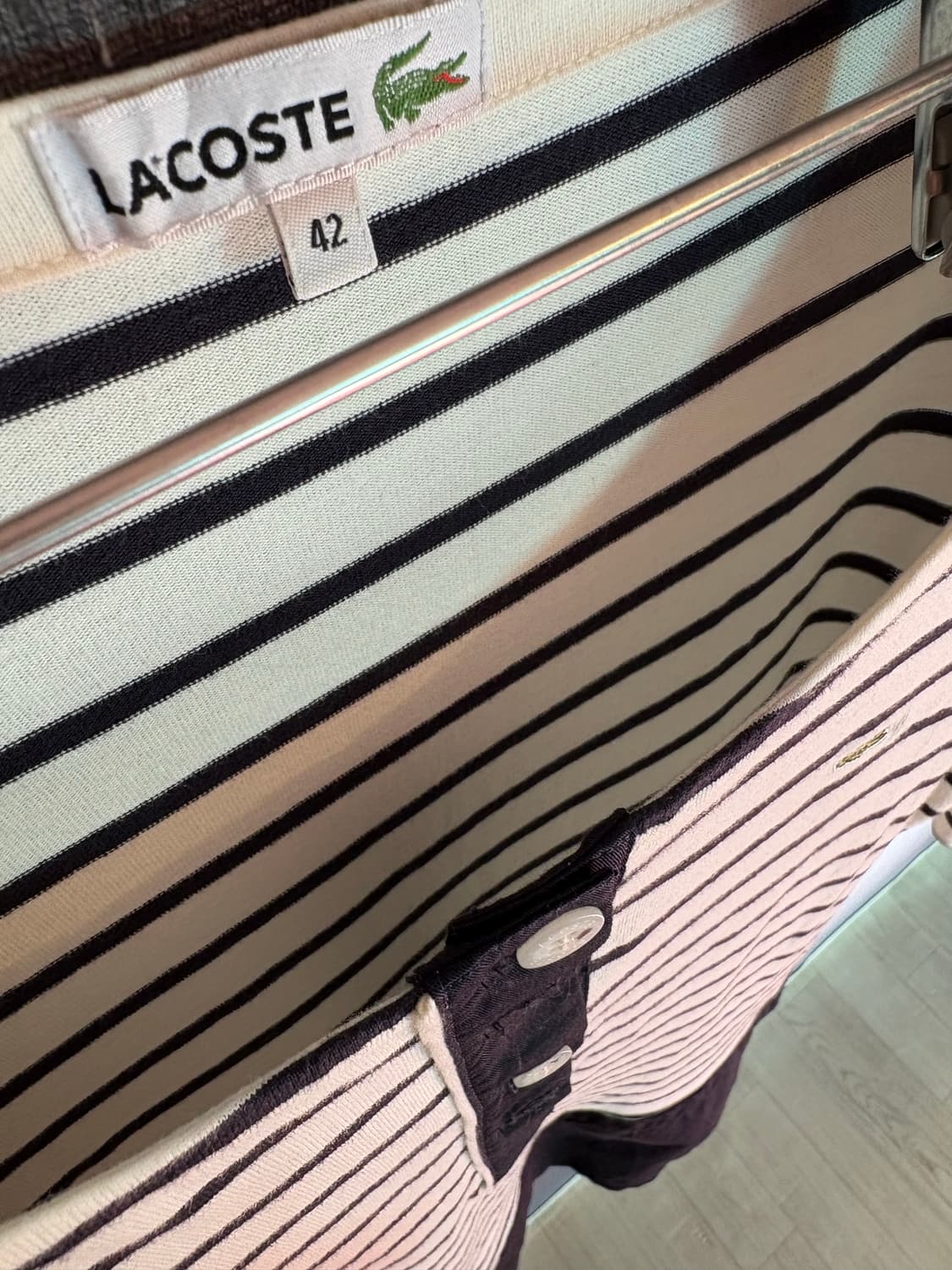 라코스테 스트라이프 원피스 42 상품이미지2