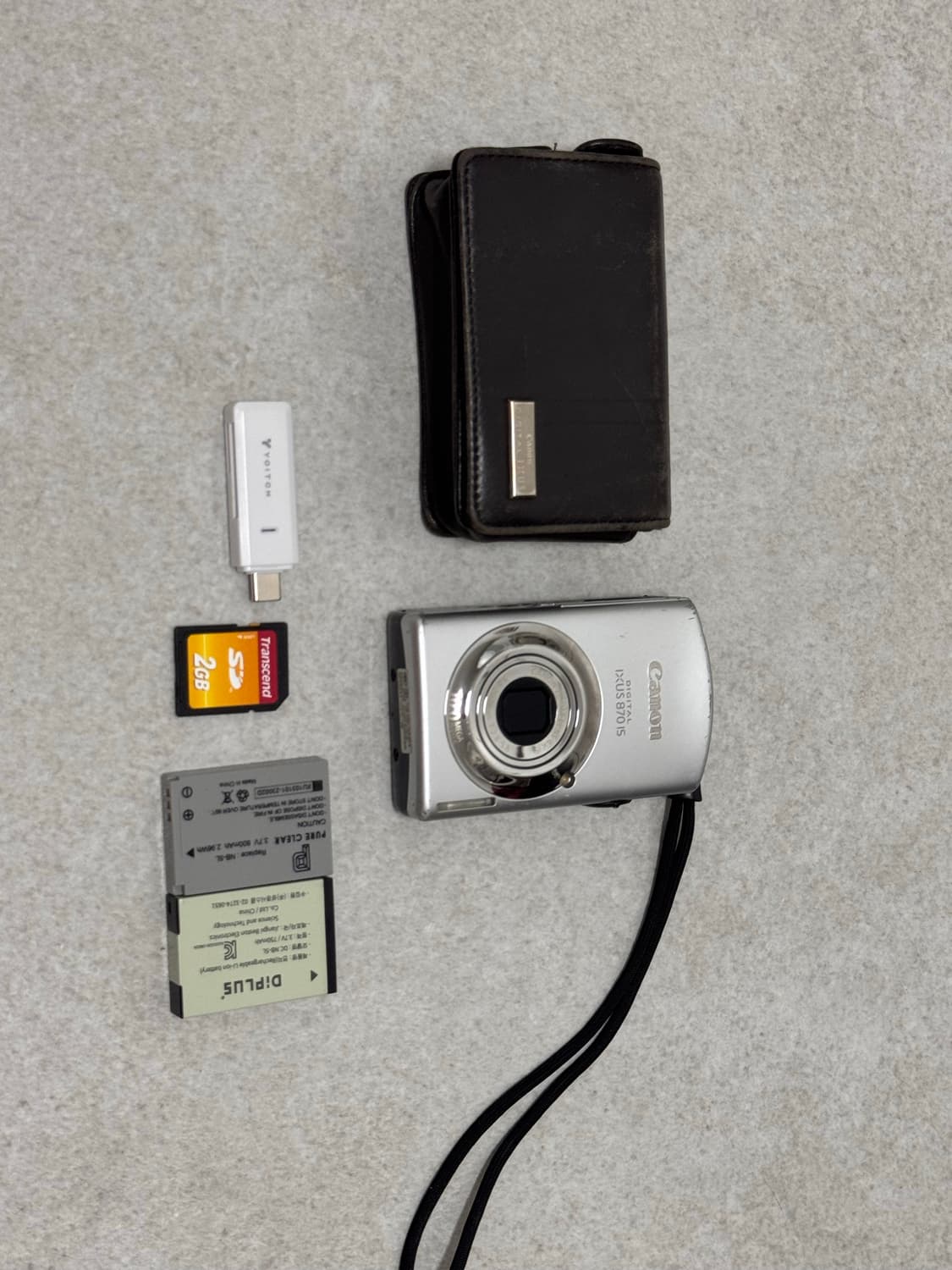 캐논 IXUS 870 IS 실버 디지털 카메라 상품이미지1