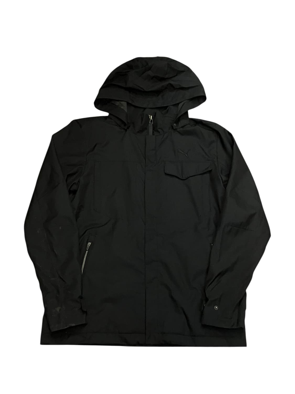 퓨마 후드 바람막이 블랙 M  #csz2607  상품이미지3