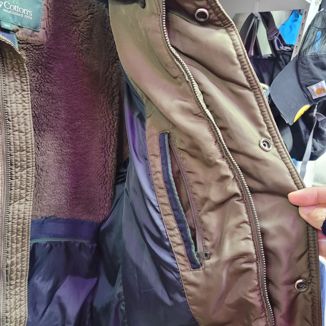 헨리코튼 오리털 패딩 (후드 분리형) 상품이미지7