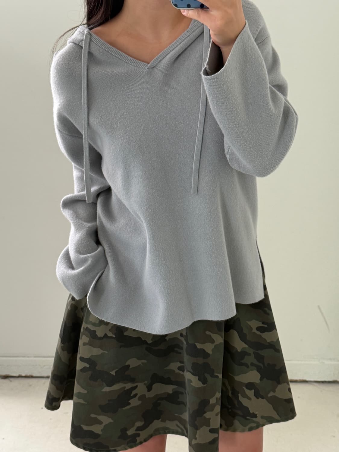 일본빈티지 소라 후드니트 상품이미지1