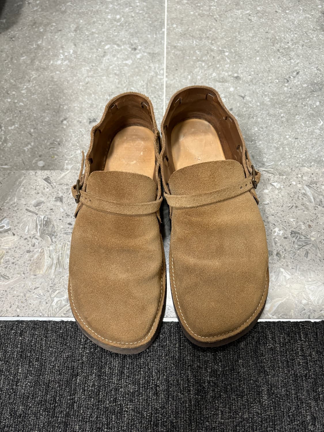 오로라슈즈 러프아웃 카멜베이지 9D 상품이미지2