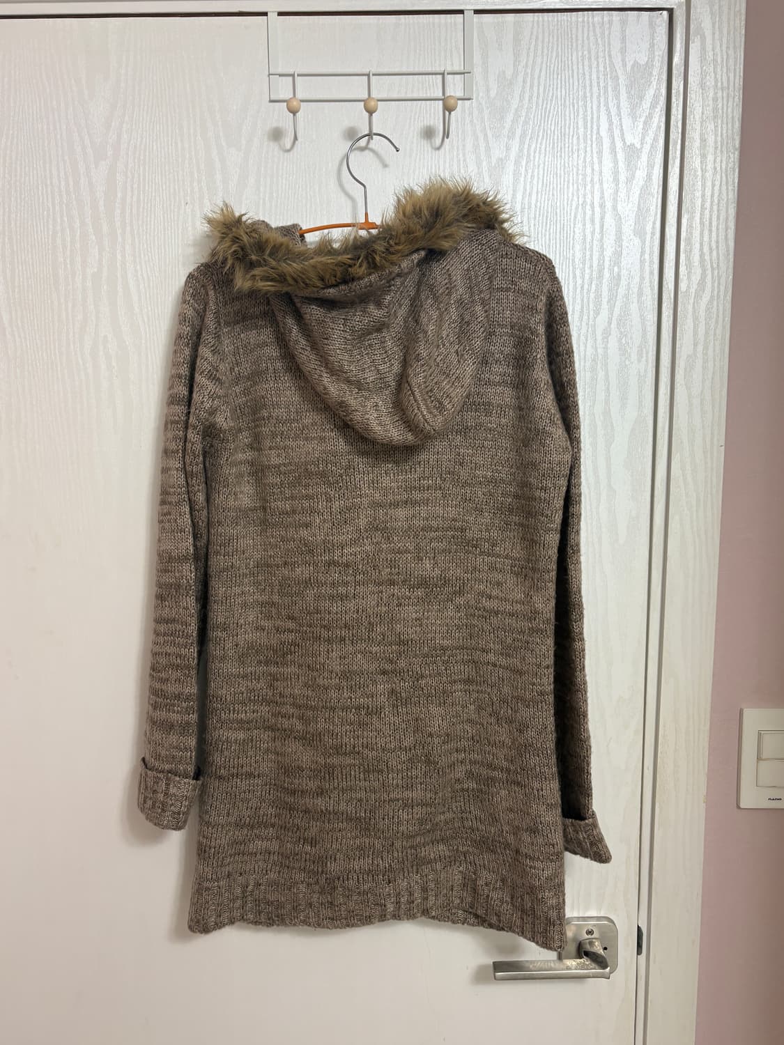 오네갸루 라떼갸루 퍼 롱가디건  상품이미지2