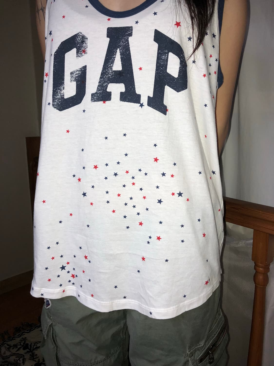GAP / 90's Star Pattern Big Logo Sleevel 상품이미지9