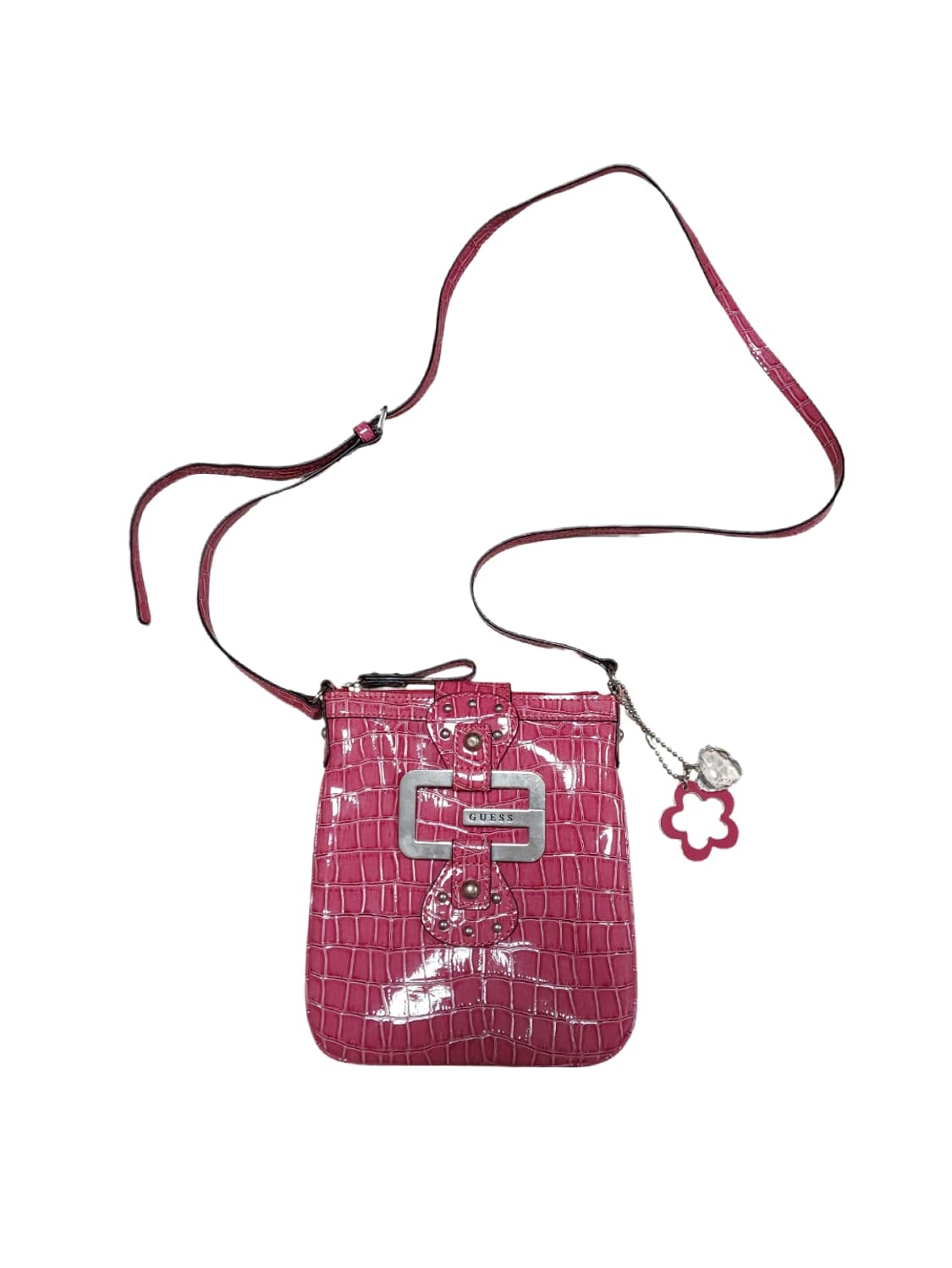 게스 GUESS 핑크 크로스백 y2k 상품이미지1
