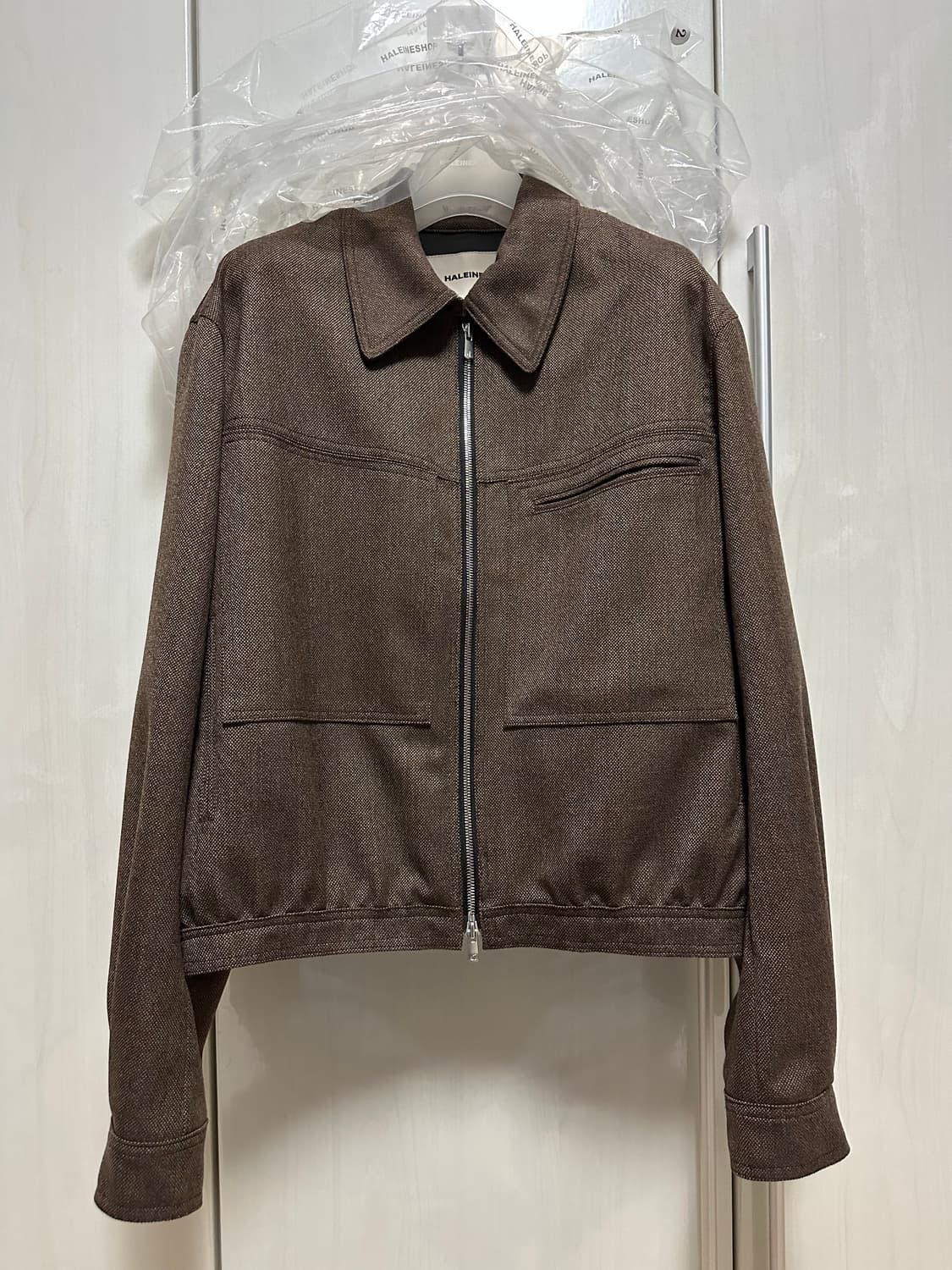 알렌느 3D 지테일 울 숏자켓 2사이즈 상품이미지4