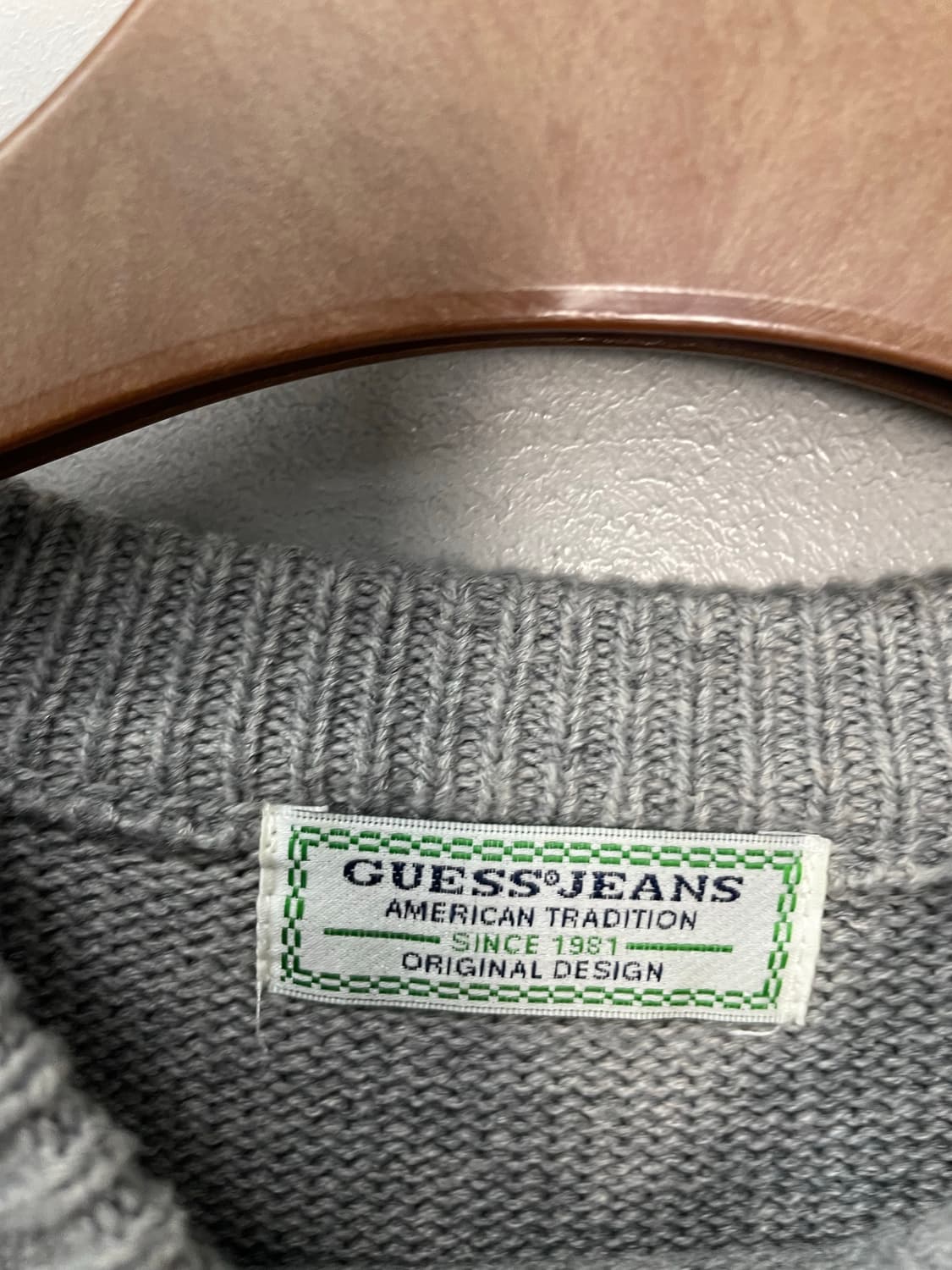 게스진스 곰돌이 그레이 니트 H1453 상품이미지5