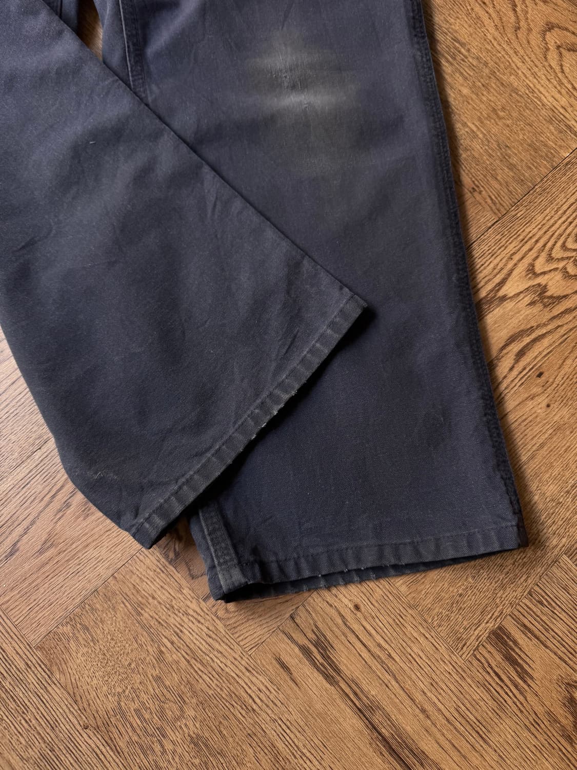[34]칼하트 USA 빈티지 워싱 미드나잇 네이비 싱글니 카펜터 워크팬츠 상품이미지6