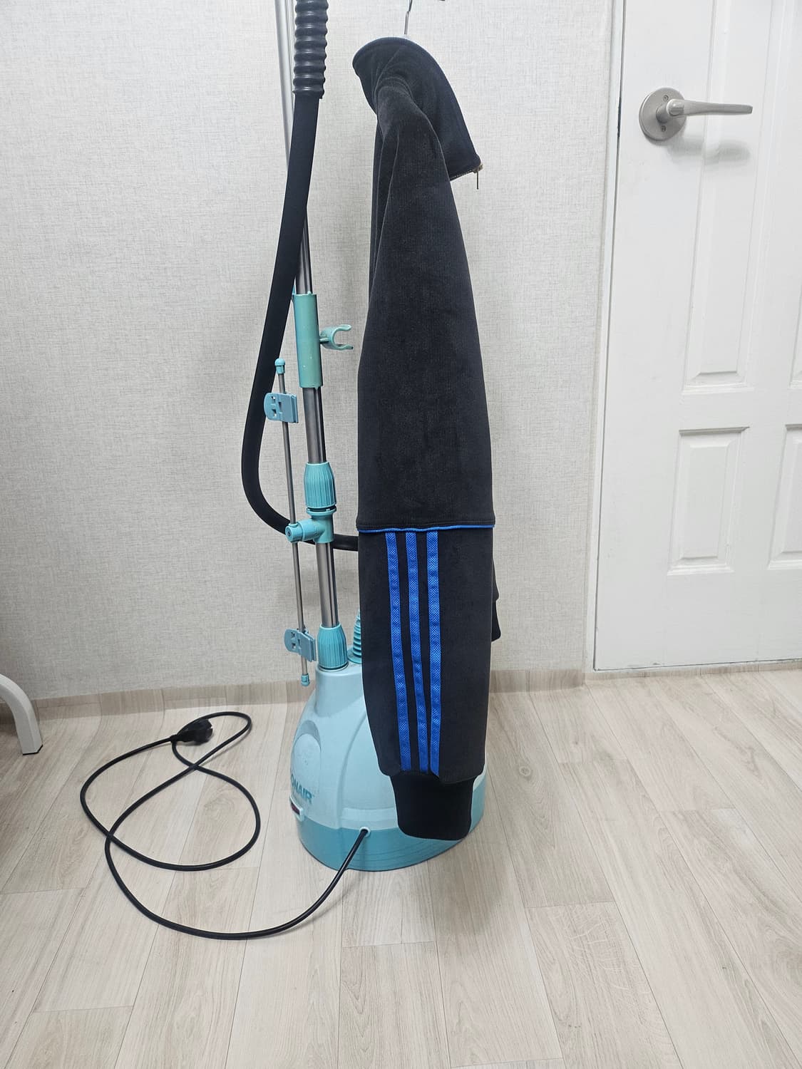 (100~110)L 아디다스 파이어버드 금장자수[검파] 벨루어 트랙탑져지 상품이미지6