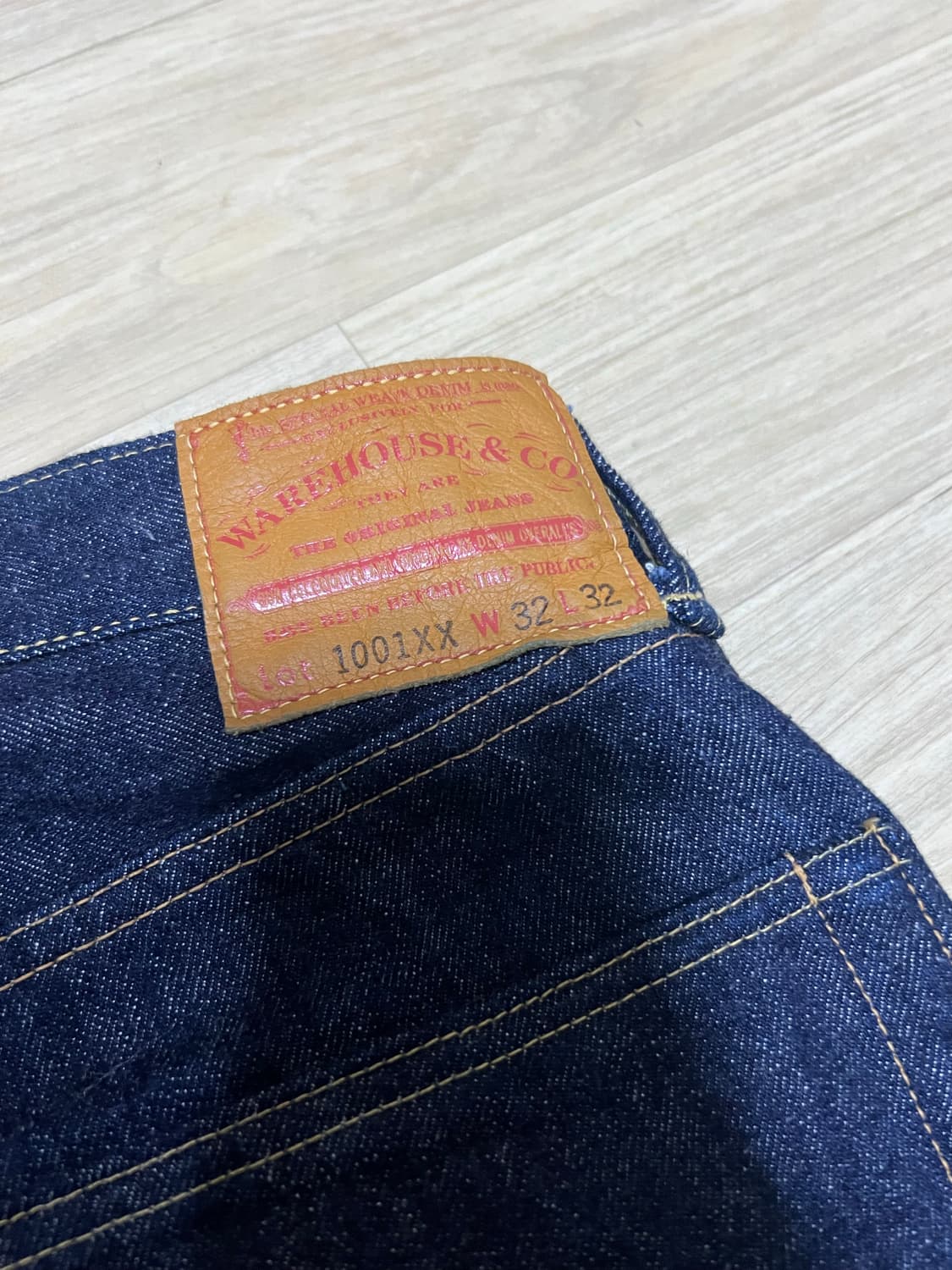 웨어하우스 1001xx 원워시 32 상품이미지3