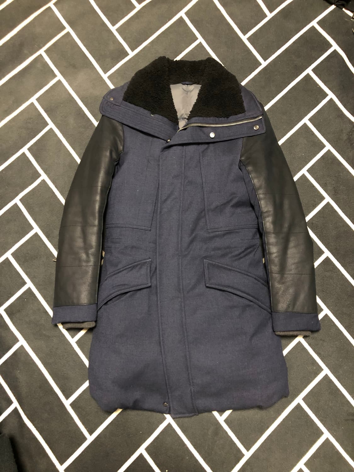 (선착순특가)솔리드옴므 리얼가죽 시어링무스탕/몽클레어타임톰포드스톤프라다 상품이미지1