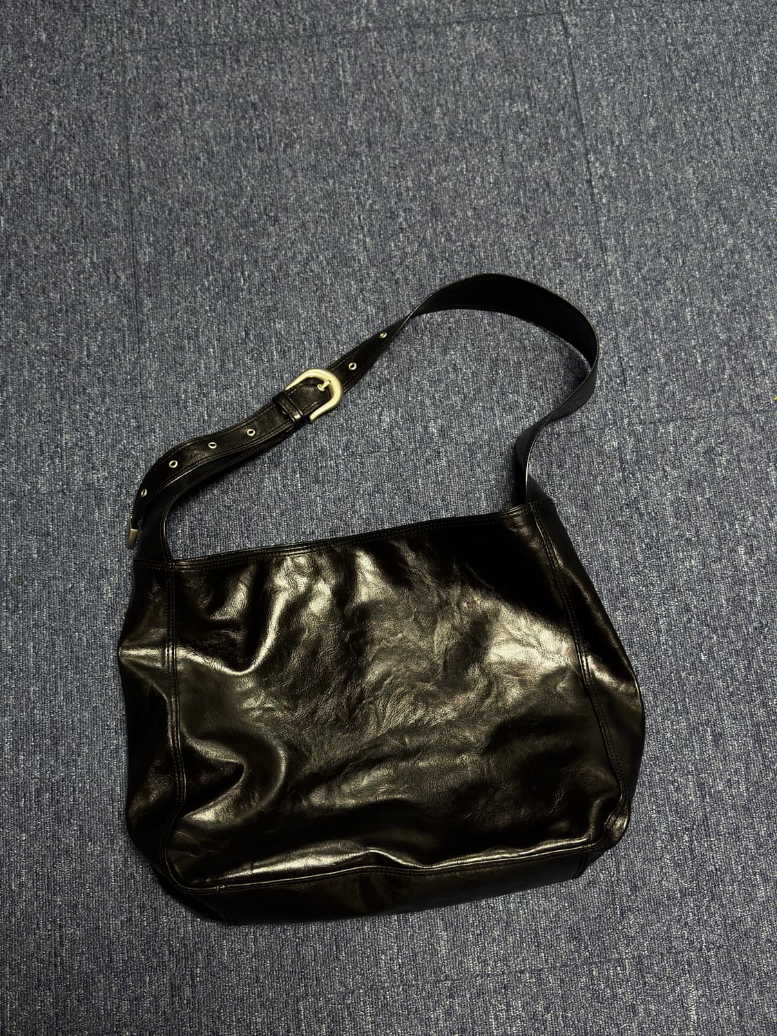 하아카이브 함준수 Hh 벨티드 백 2way 블랙 상품이미지1