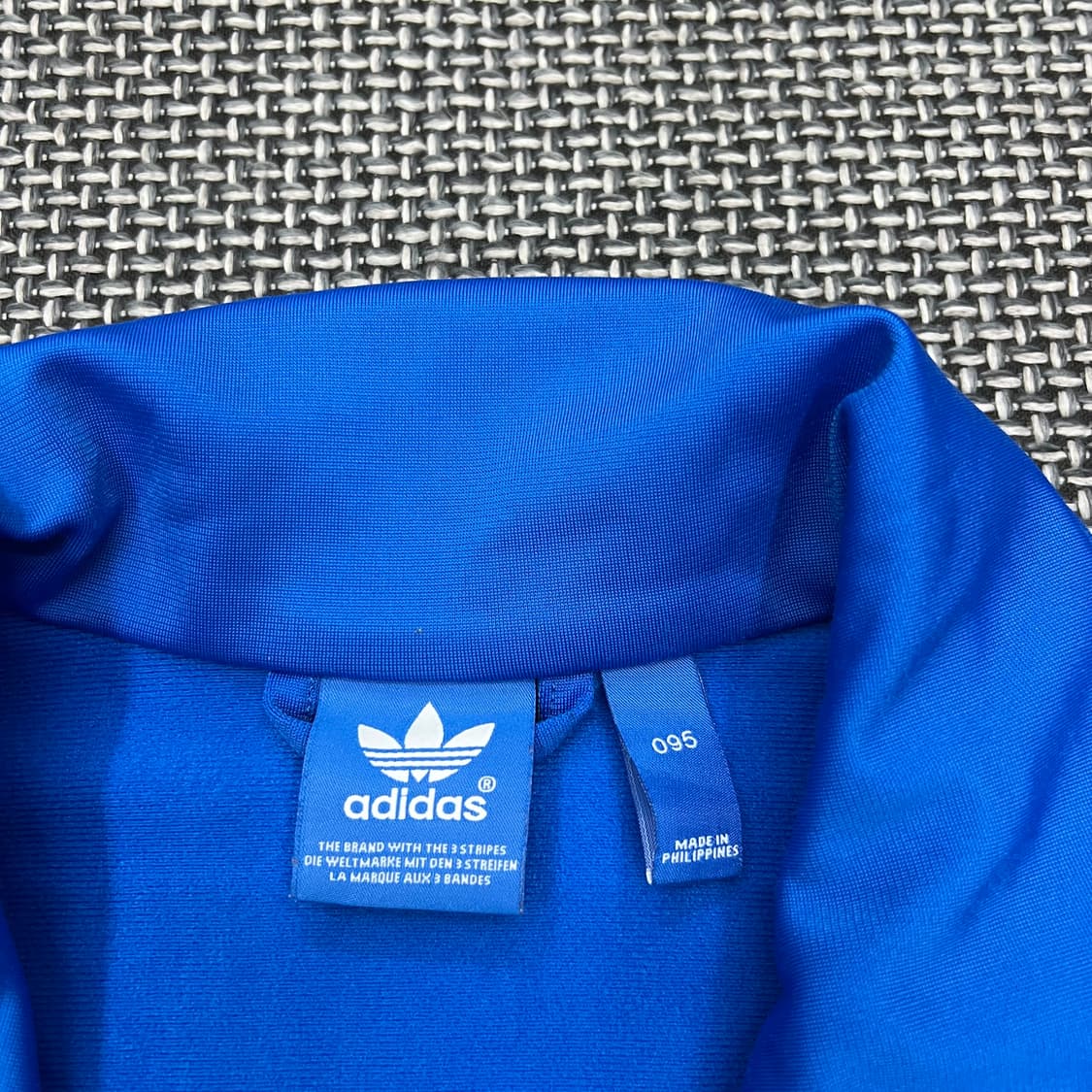 착샷O 아디다스 블루핑크 빅로고 져지 상품이미지2