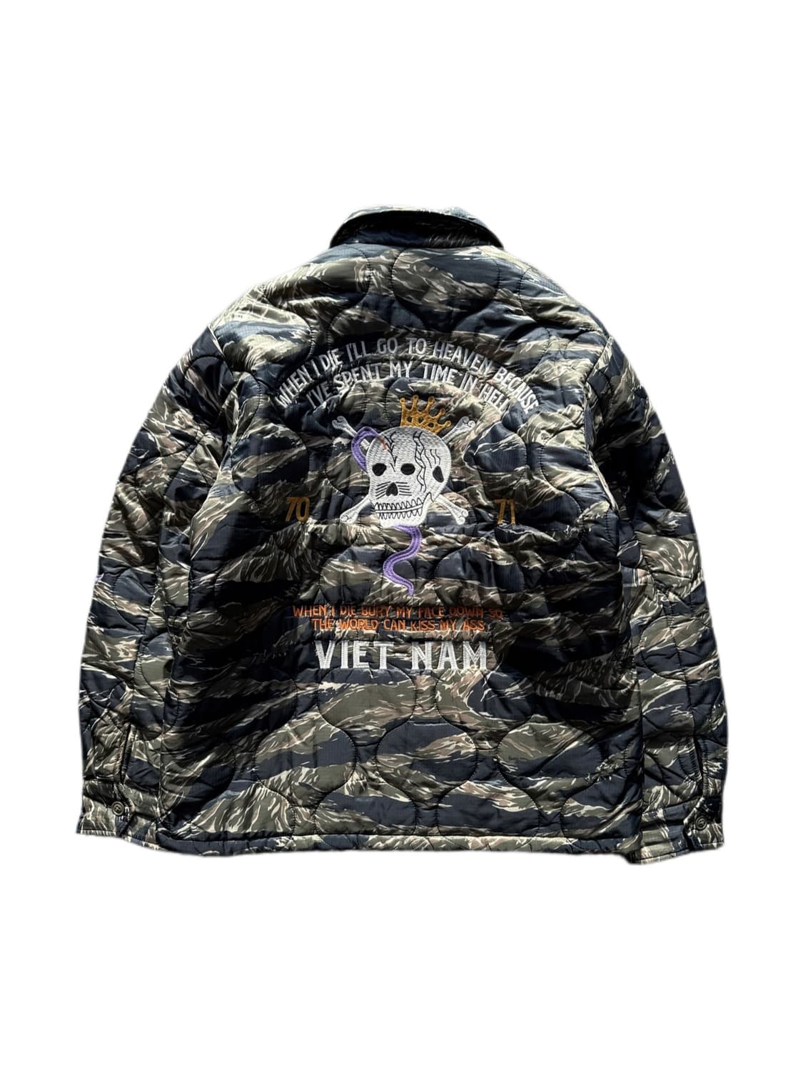 휴스턴 타이거카모 베트남 수베니어 자켓 2XL 상품이미지1