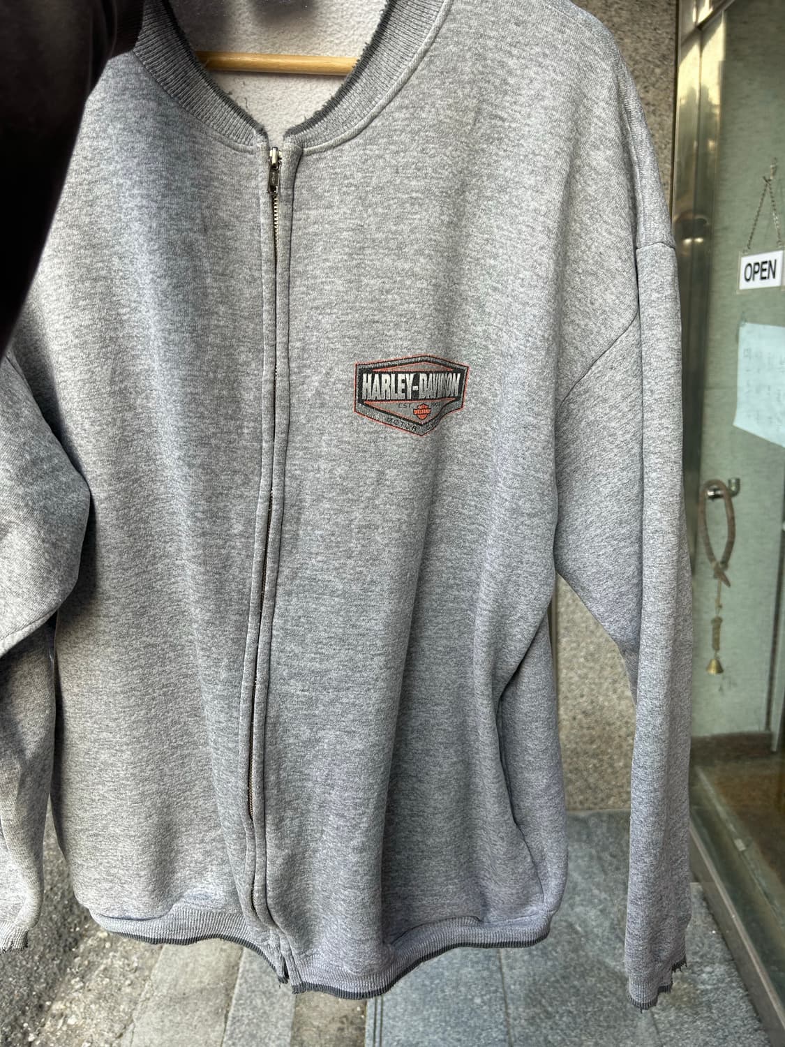 90’s 할리데이비슨 스웻집업자켓 상품이미지8