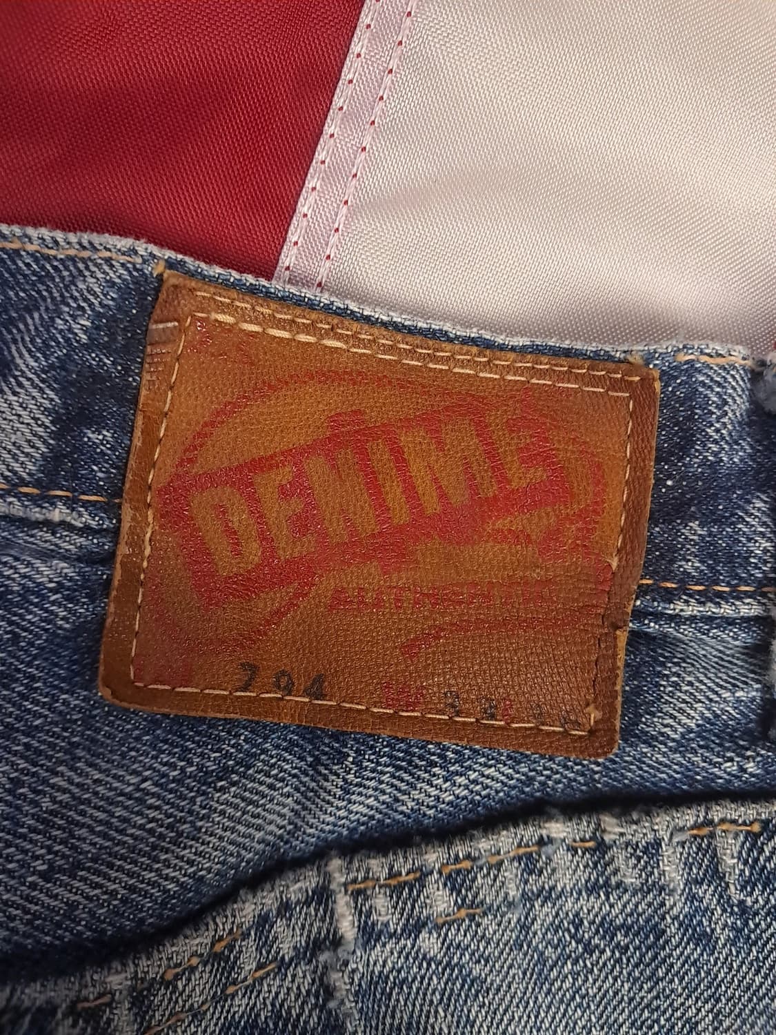 오리지날 일본판 Denime 드님 Lot794 셀비지 데님진 상품이미지3