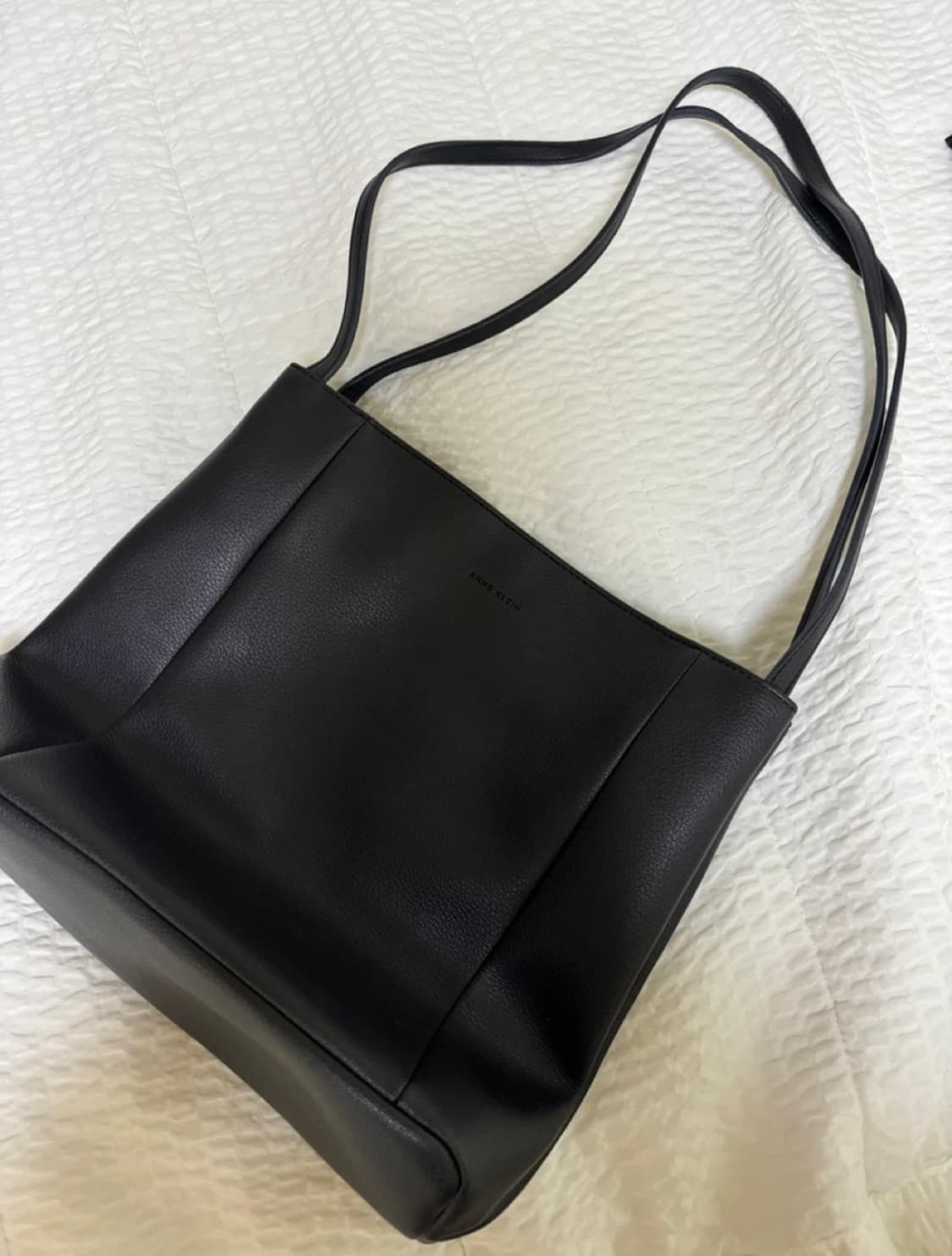 앤클라인 블랙 토트백 상품이미지2