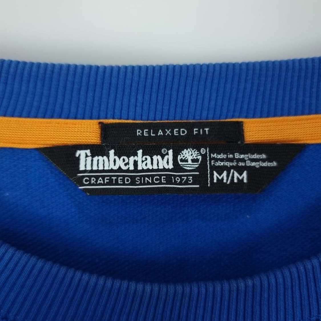 [팀버랜드] 멀티 프린팅 오버핏 맨투맨 블루 M19804 상품이미지7