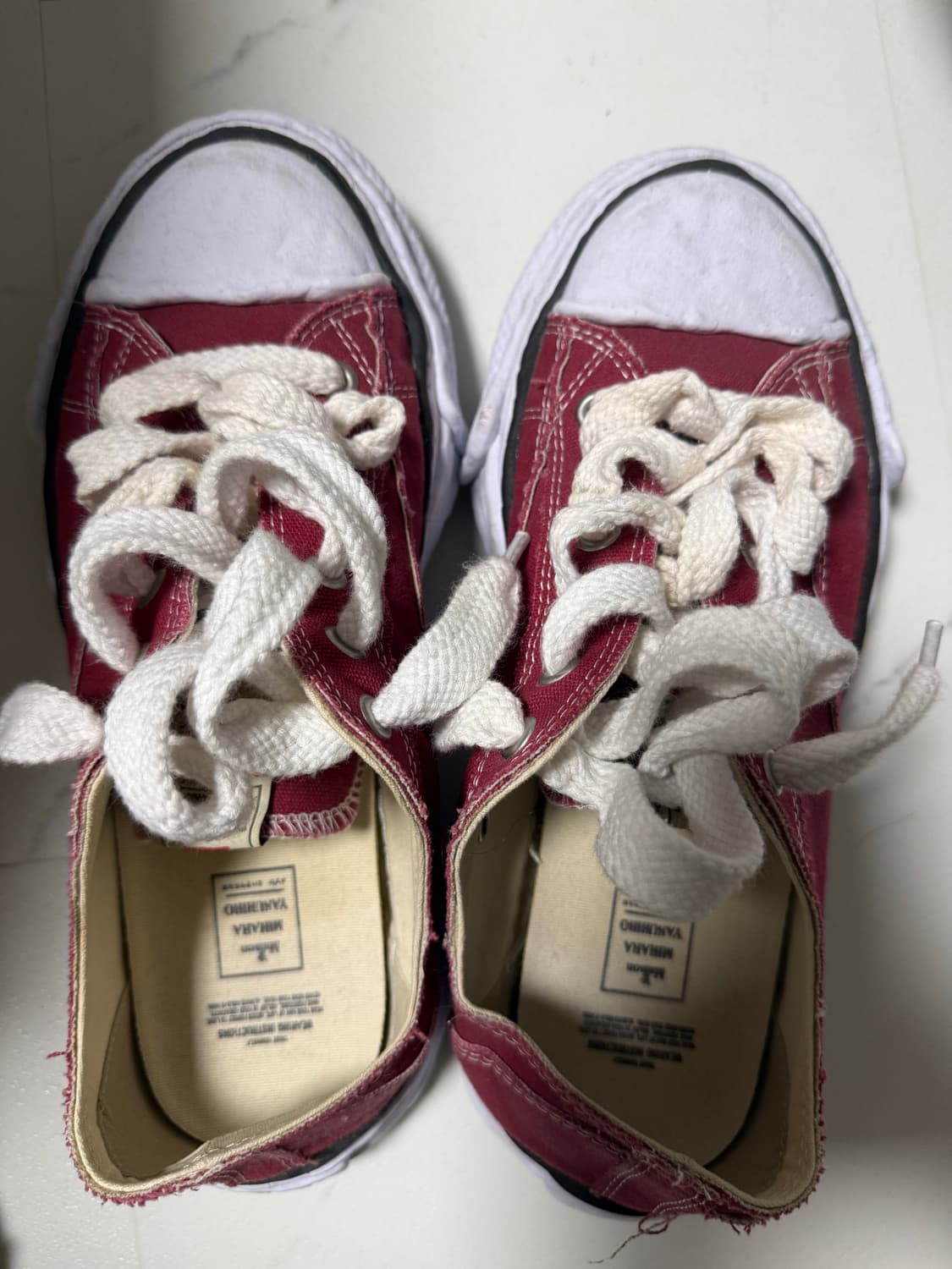 미하라 야스히로 피터슨 23 OG Sole Canvas low  상품이미지3