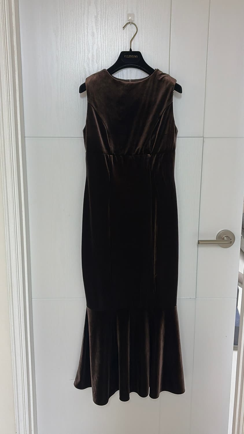 셀프웨딩 일본빈티지 벨벳 머메이드 드레스 44,55 상품이미지1