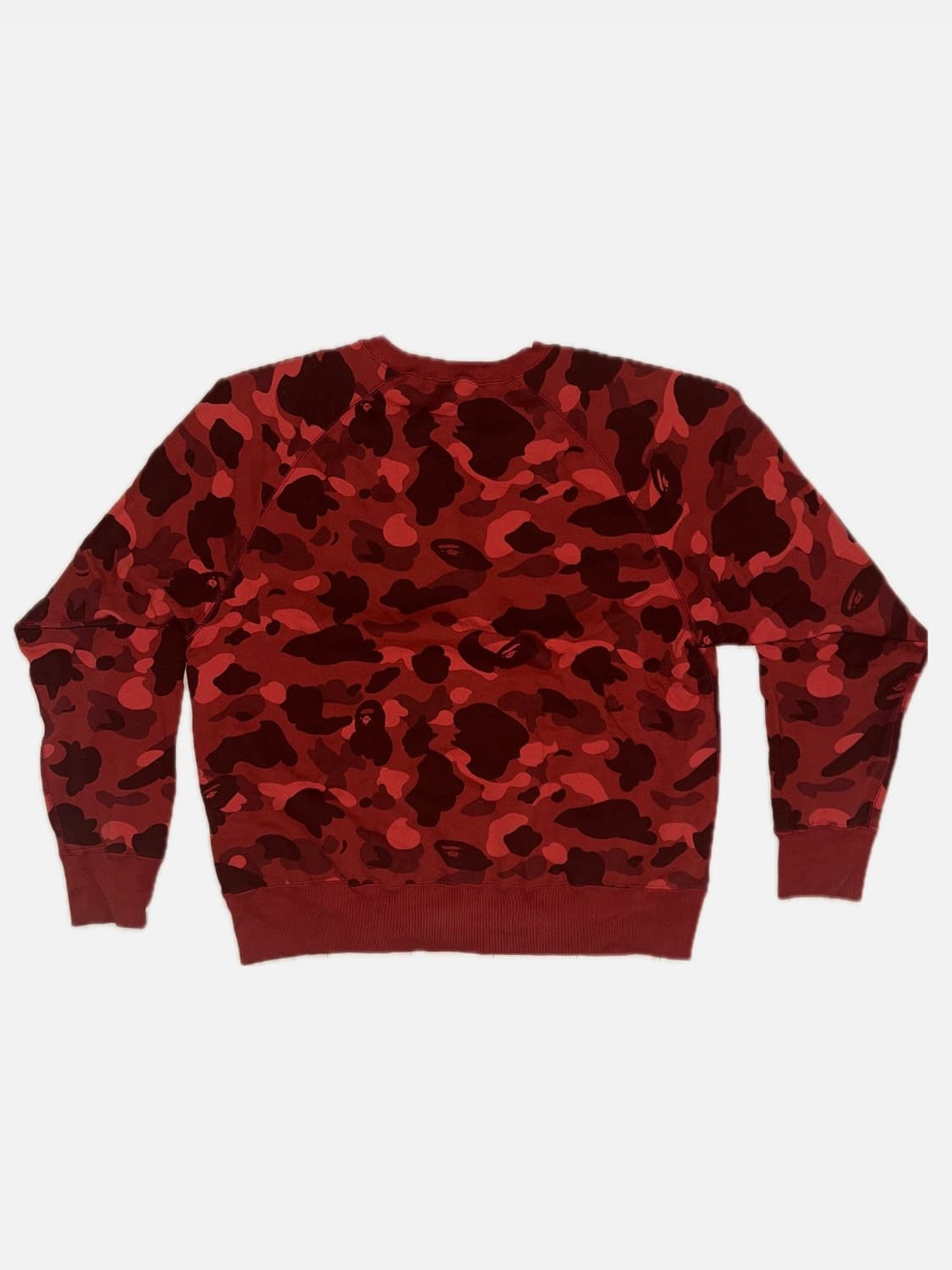 베이프 홍계 큐빅 스웻셔츠 L 상품이미지2