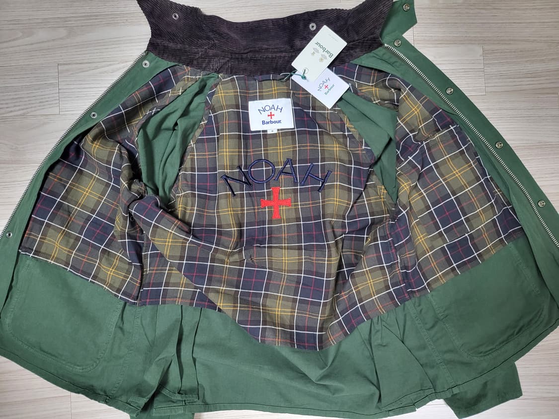 바버 x 노아 뽀빠이 비데일 논왁스 자켓(M사이즈) 새상품 상품이미지7