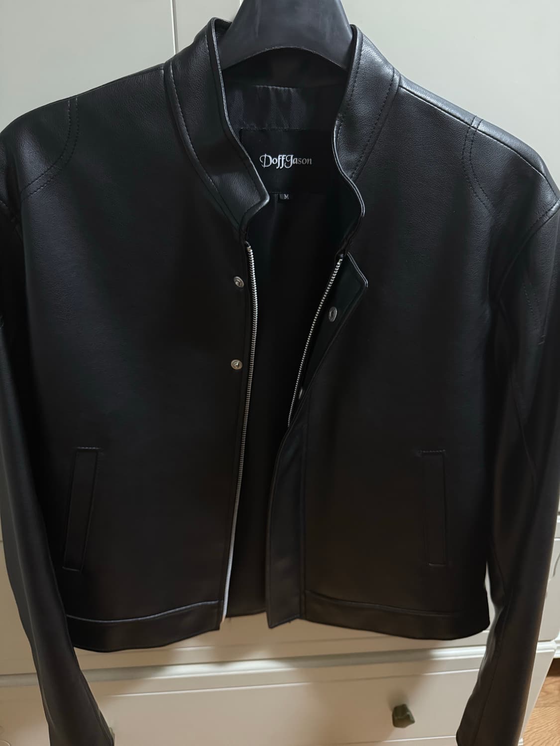 도프제이슨 비건레더 자켓 상품이미지1