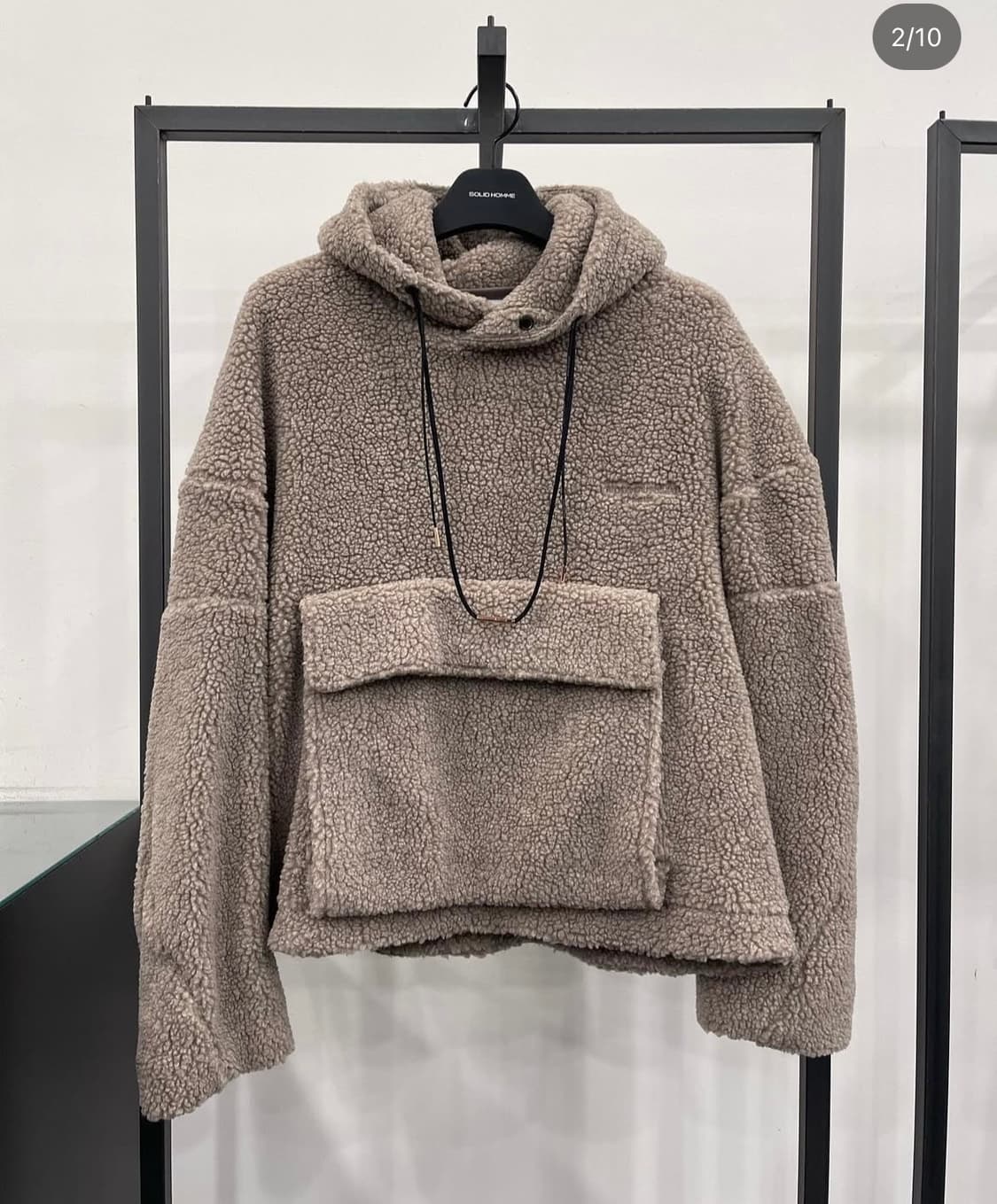 우영미 부클 아노락 후리스 상품이미지1