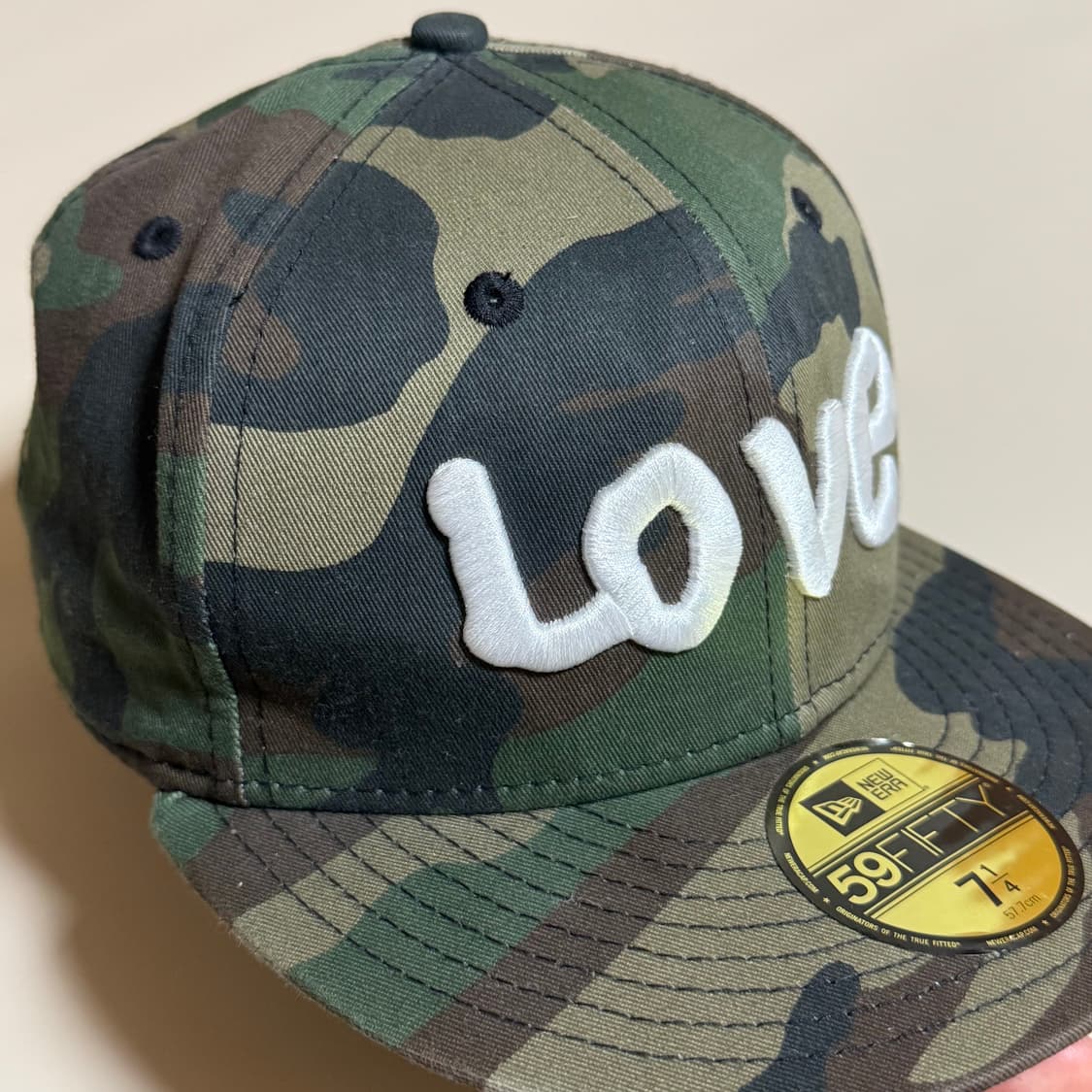 뉴에라 59FIFTY 카모 LOVE 스냅백 모자 상품이미지6