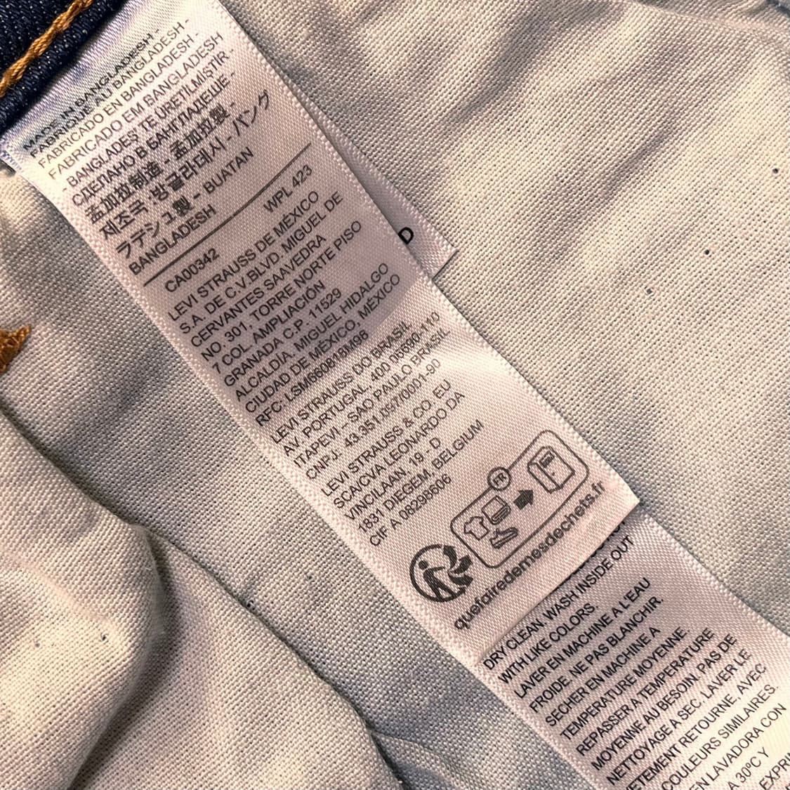 리바이스 데니즌 232 데님팬츠 W32 L32 상품이미지5