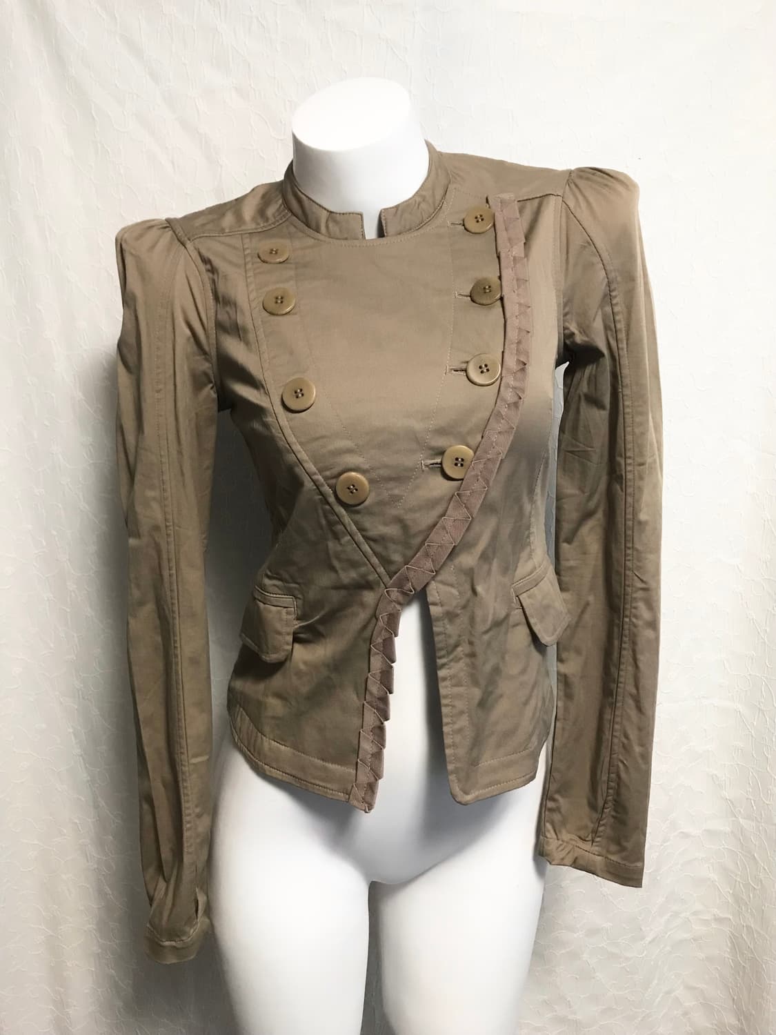 빈티지 아디다스x스텔라맥카트니 00s 아카이브 나폴레옹 버튼 자켓 상품이미지1