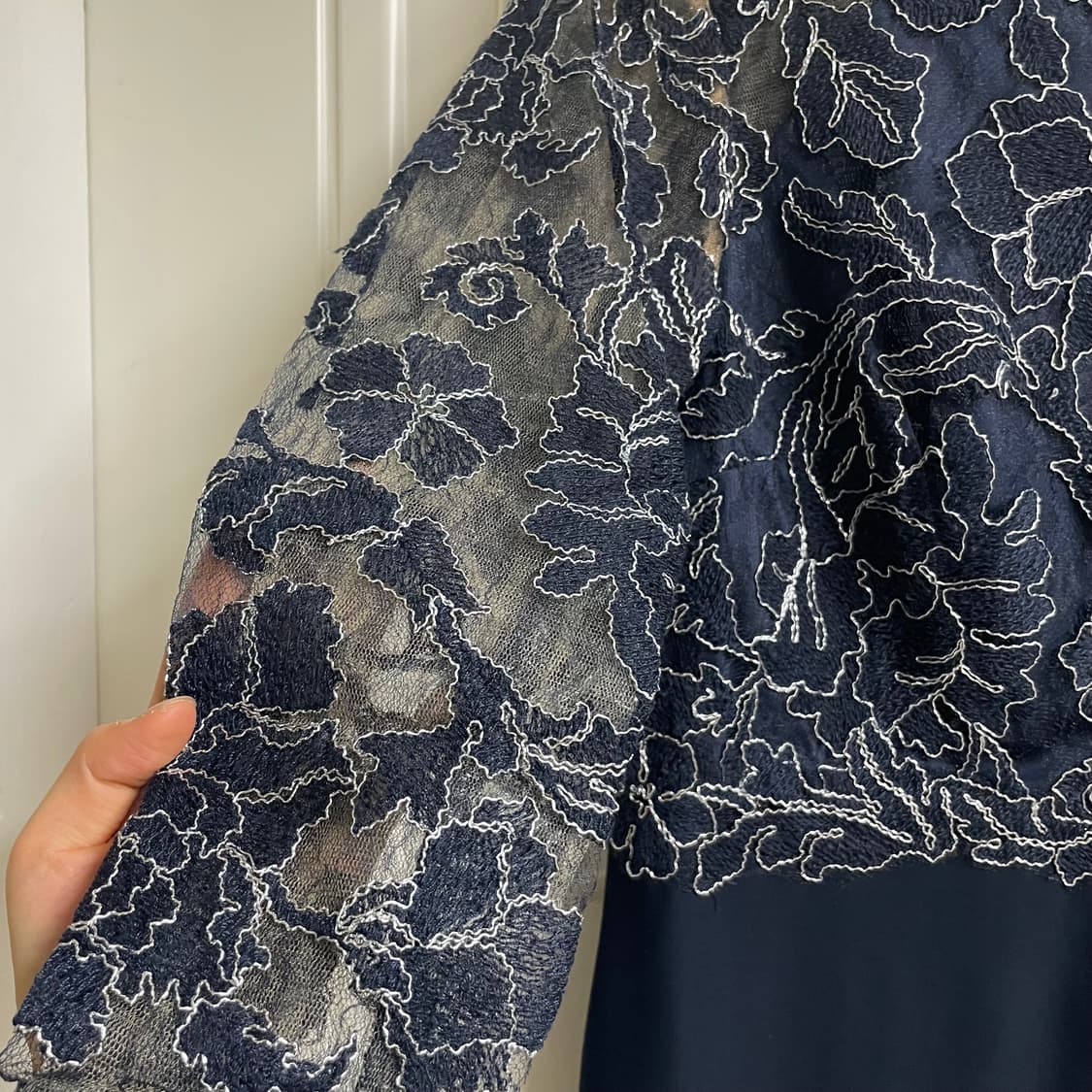 타다시 쇼지(TADASHI SHOJI) 네이비 롱 드레스 상품이미지5