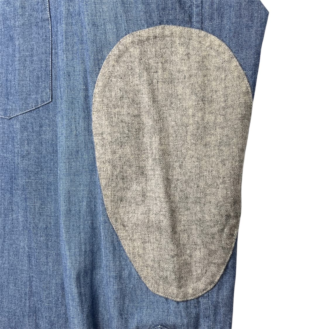 elbow patch chambray shirt 상품이미지3