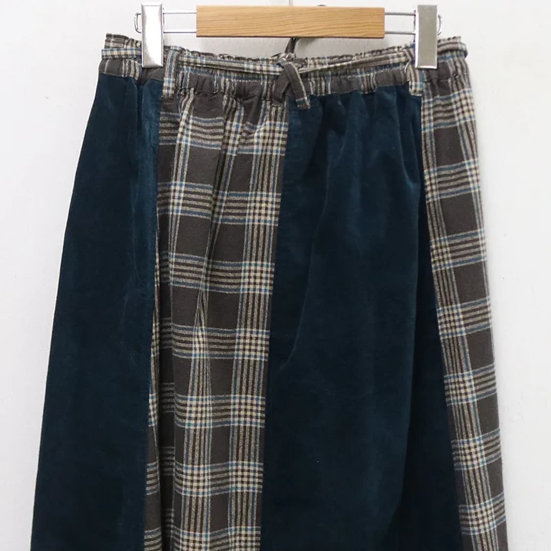 NORTHERN TRUCK 체크 골덴 롱 밴딩 스커트 63658 상품이미지5