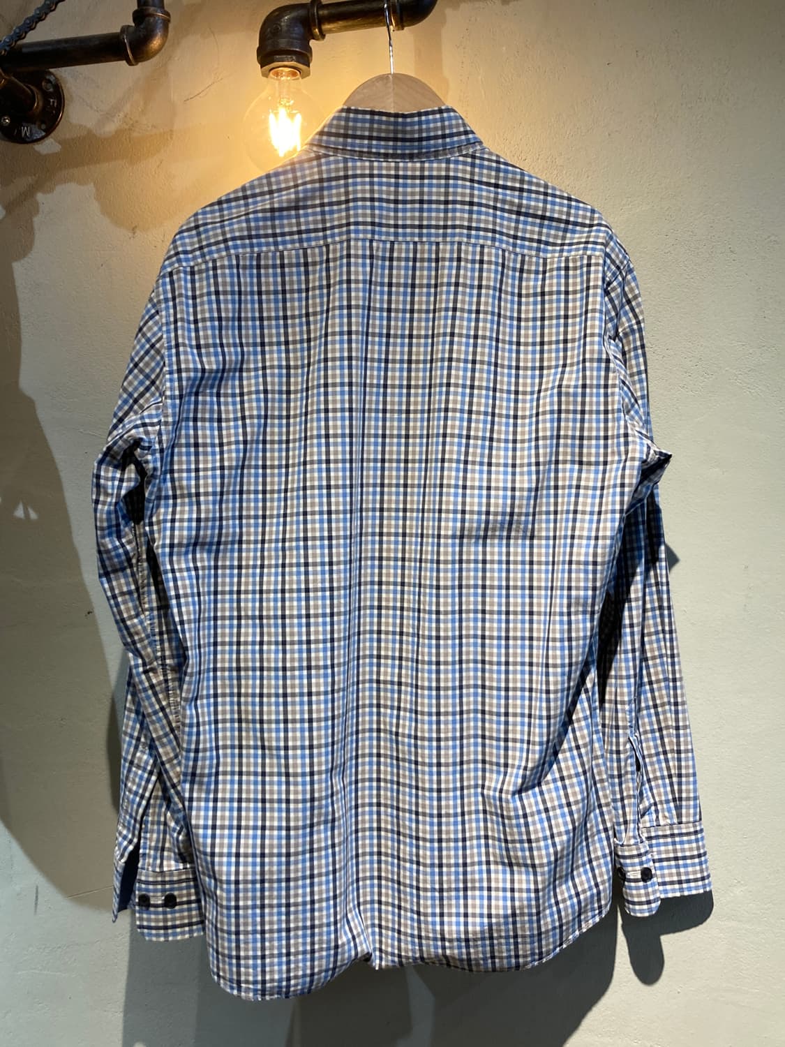 Givenchy  블루 체크 포플린 셔츠 상품이미지2