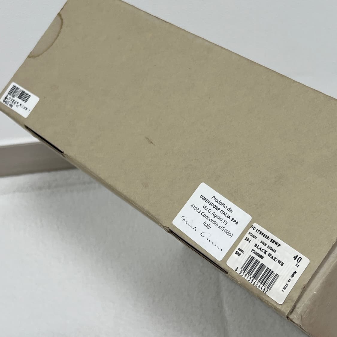 릭오웬스 17SS 다크쉐도우 코팅 삭스 스니커즈 SBWP 상품이미지8