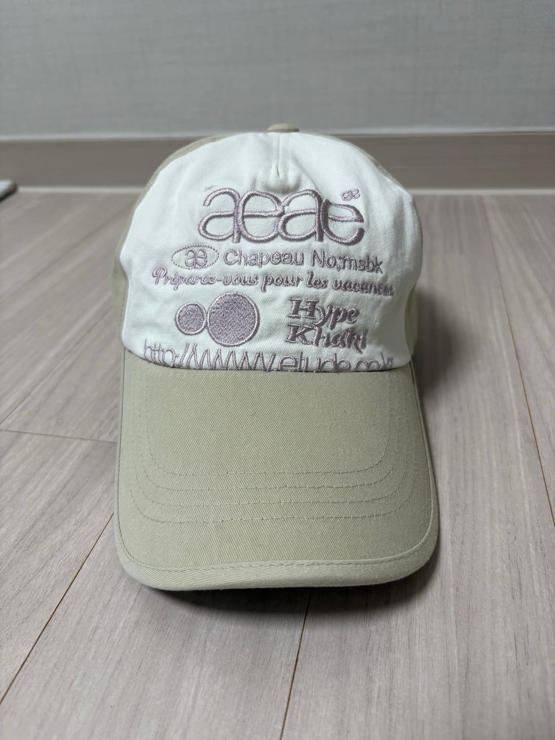 aeae 에뛰드 하입카키 컬렉션 볼캡 상품이미지3