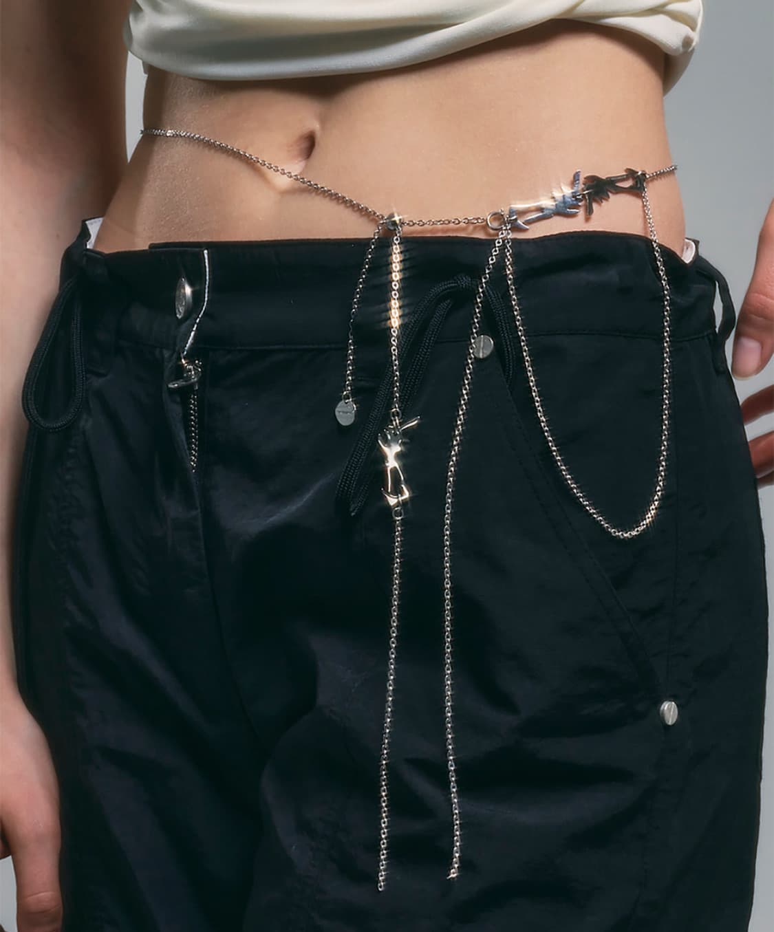 Sentiments 센티멍 No.349 Chain Belt Silver 상품이미지4