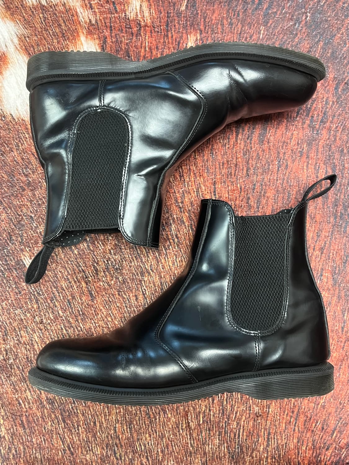 [270] 닥터마틴 플로라 블랙 첼시부츠 상품이미지1