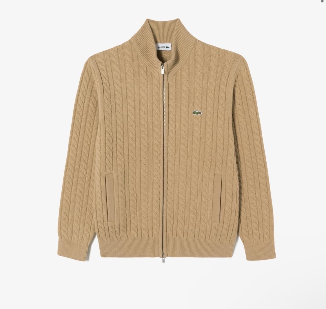 라코스테 케이블 집업 가디건 003(m) 상품이미지1