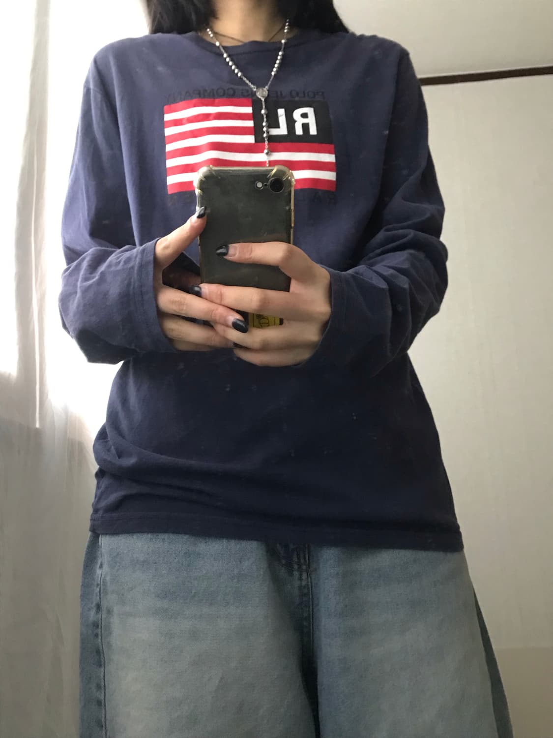 폴로 성조기 롱슬리브 상품이미지4