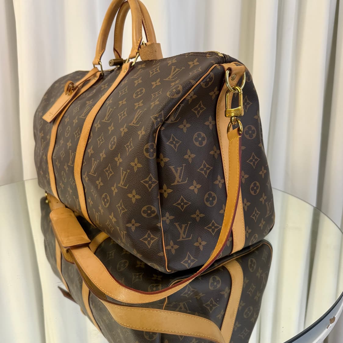 루이비통 모노그램 반둘리에 키폴 50사이즈 신형 상품이미지6