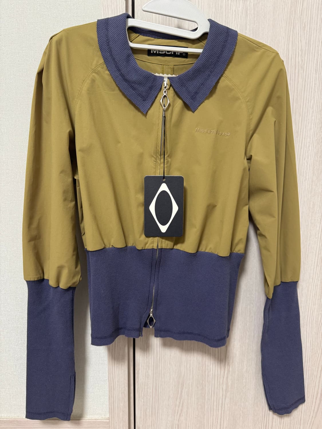 미스치프 waffle zip up 상품이미지1