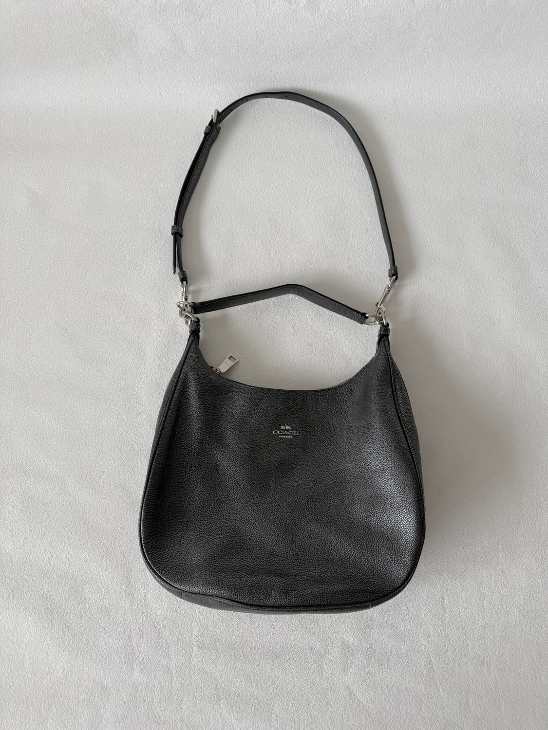 코치(COACH) 레더 호버 숄더백(크로스 가능) 상품이미지1