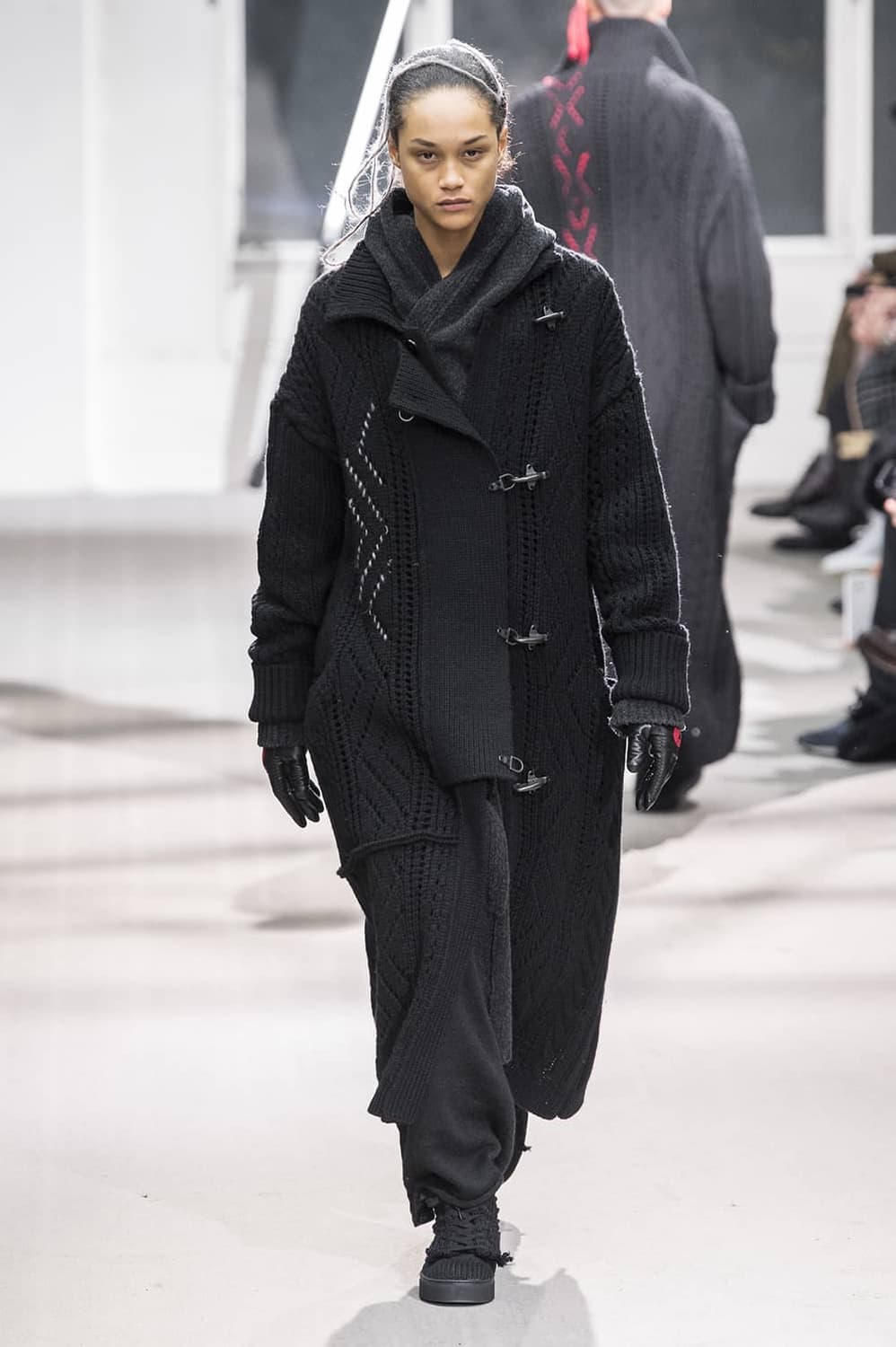 19AW Yohji Yamamoto Pour Homme Knit Coat 상품이미지1