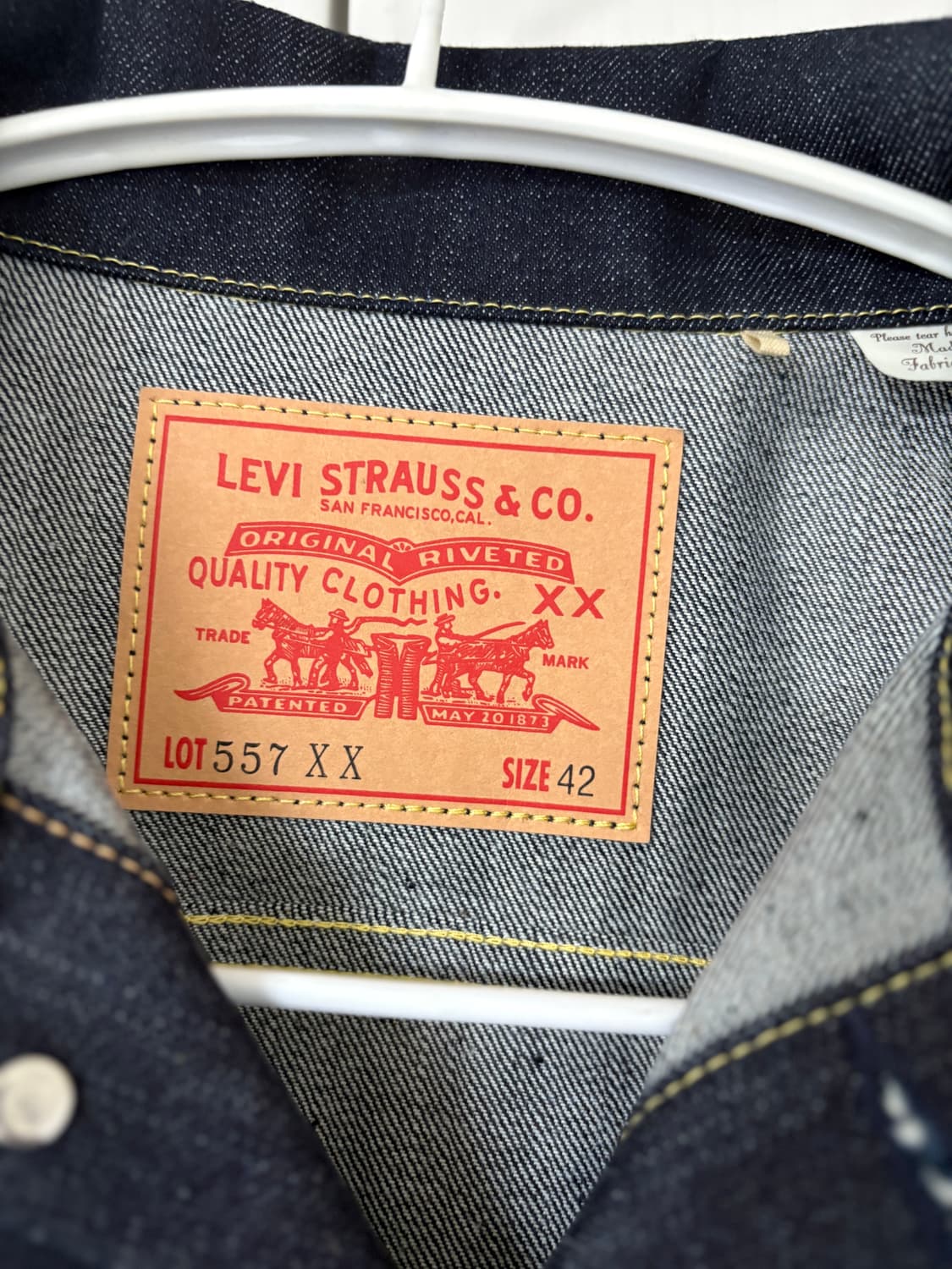 LVC 1961 557 타입 III 자켓 42사이즈(105실측참고) 상품이미지4