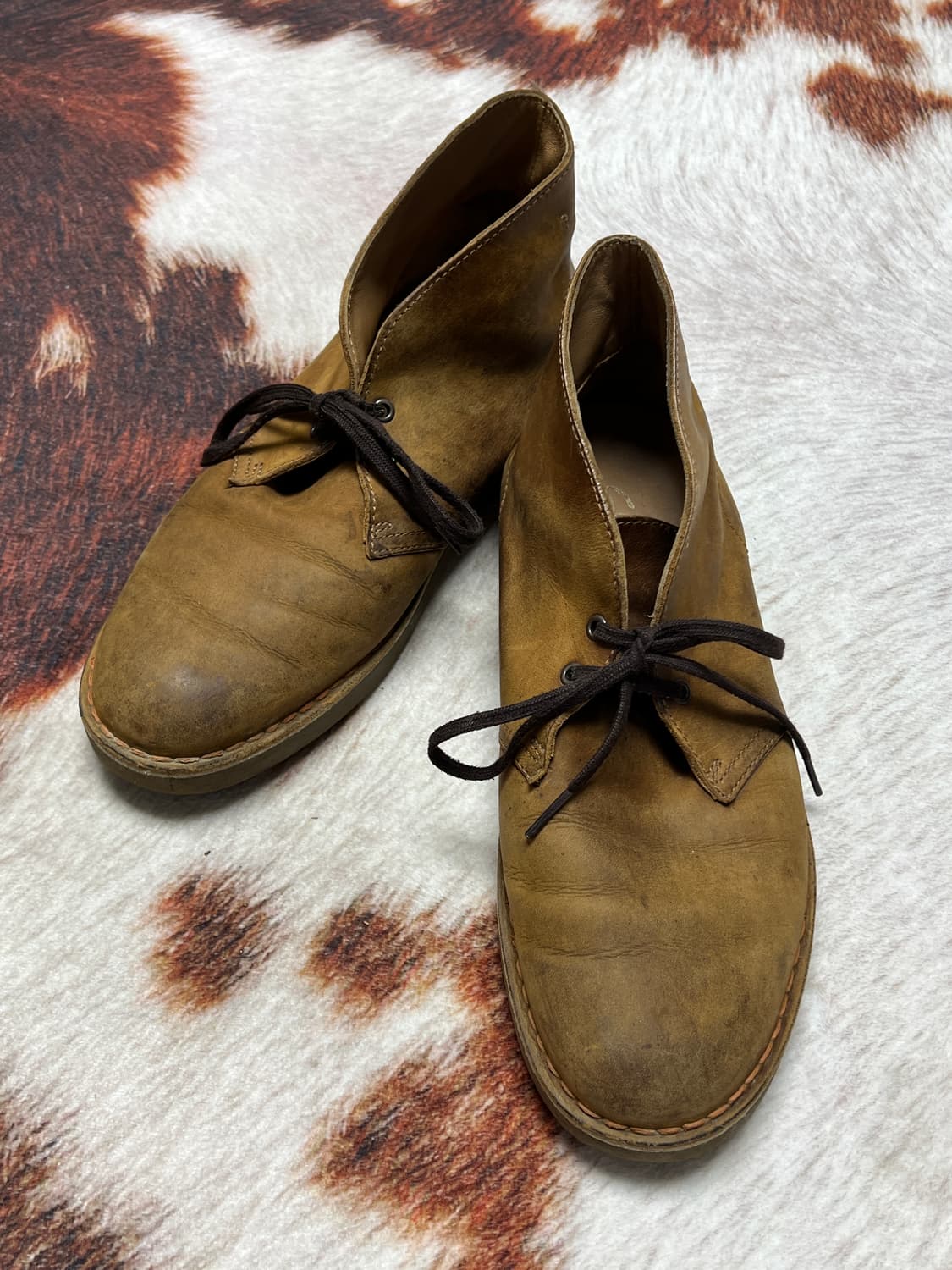 [270] 클락스 빈티지 레더 데저트 부츠 상품이미지3