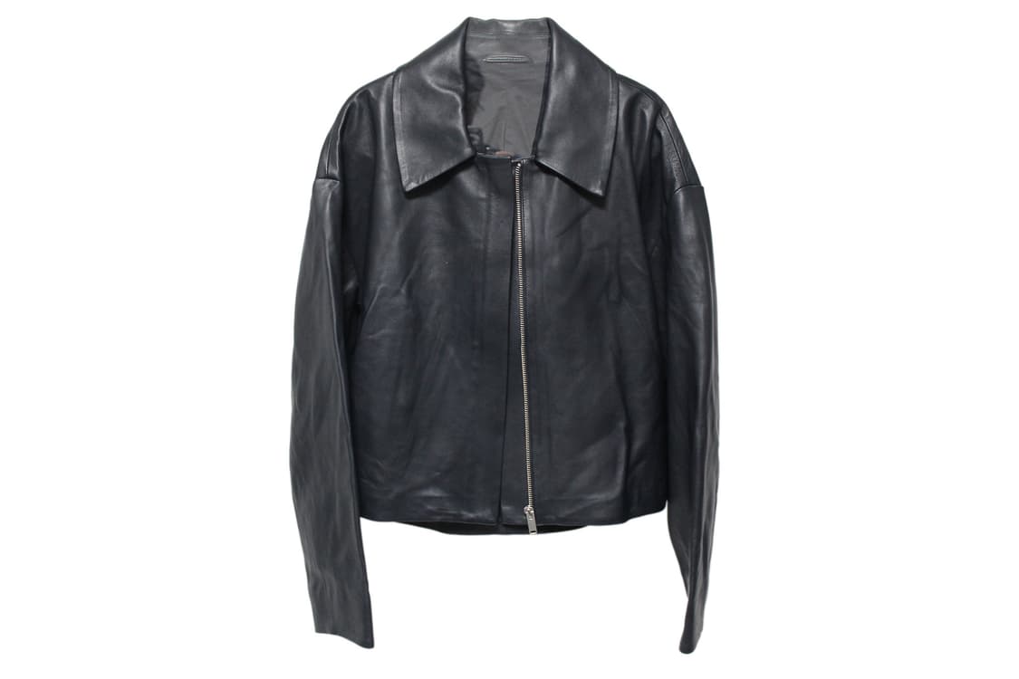 COS 코스 램스킨 싱글레더자켓 상품이미지6