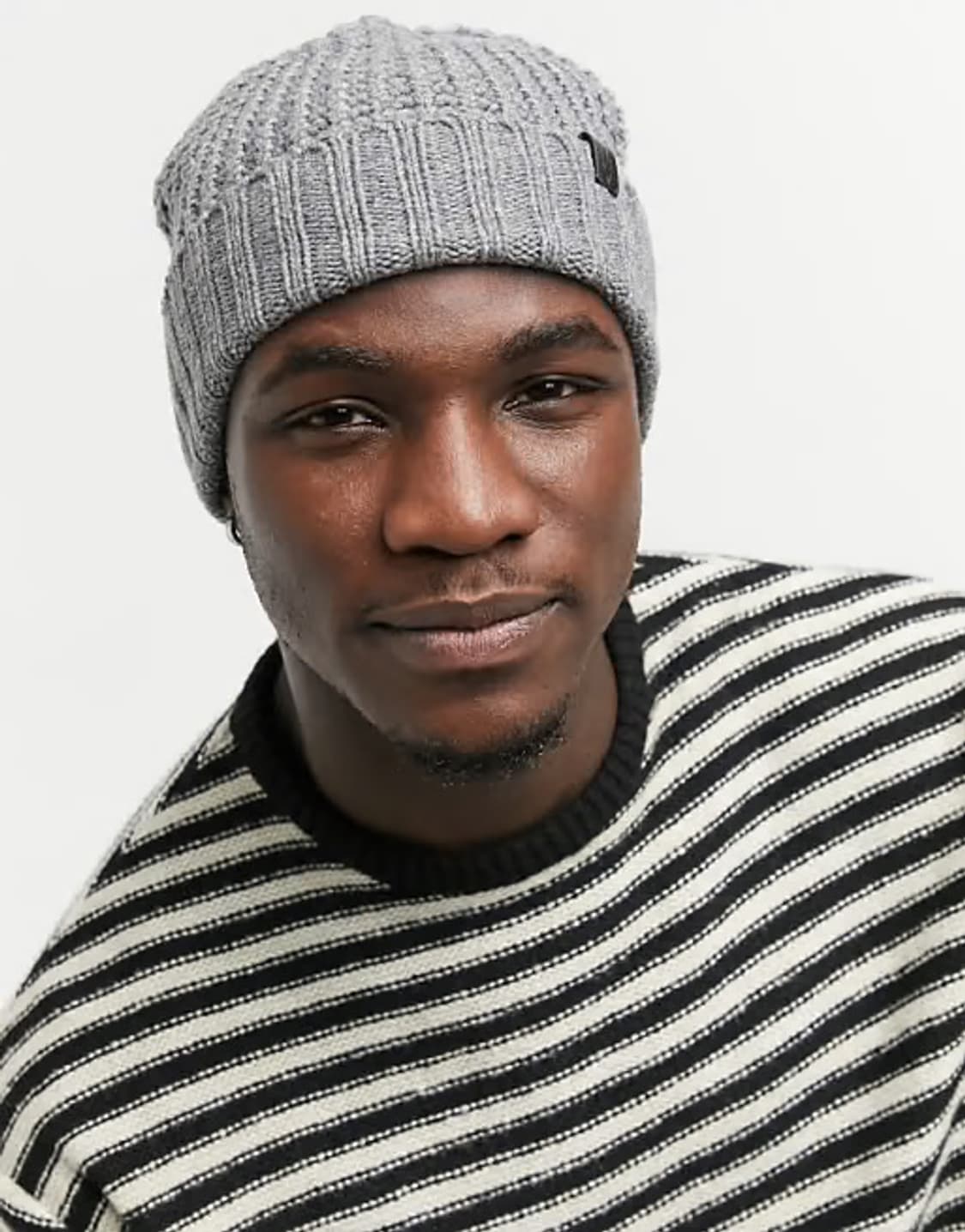 새재품-올세인츠 비니 모자 털모자  beanie ribbed hat 상품이미지6