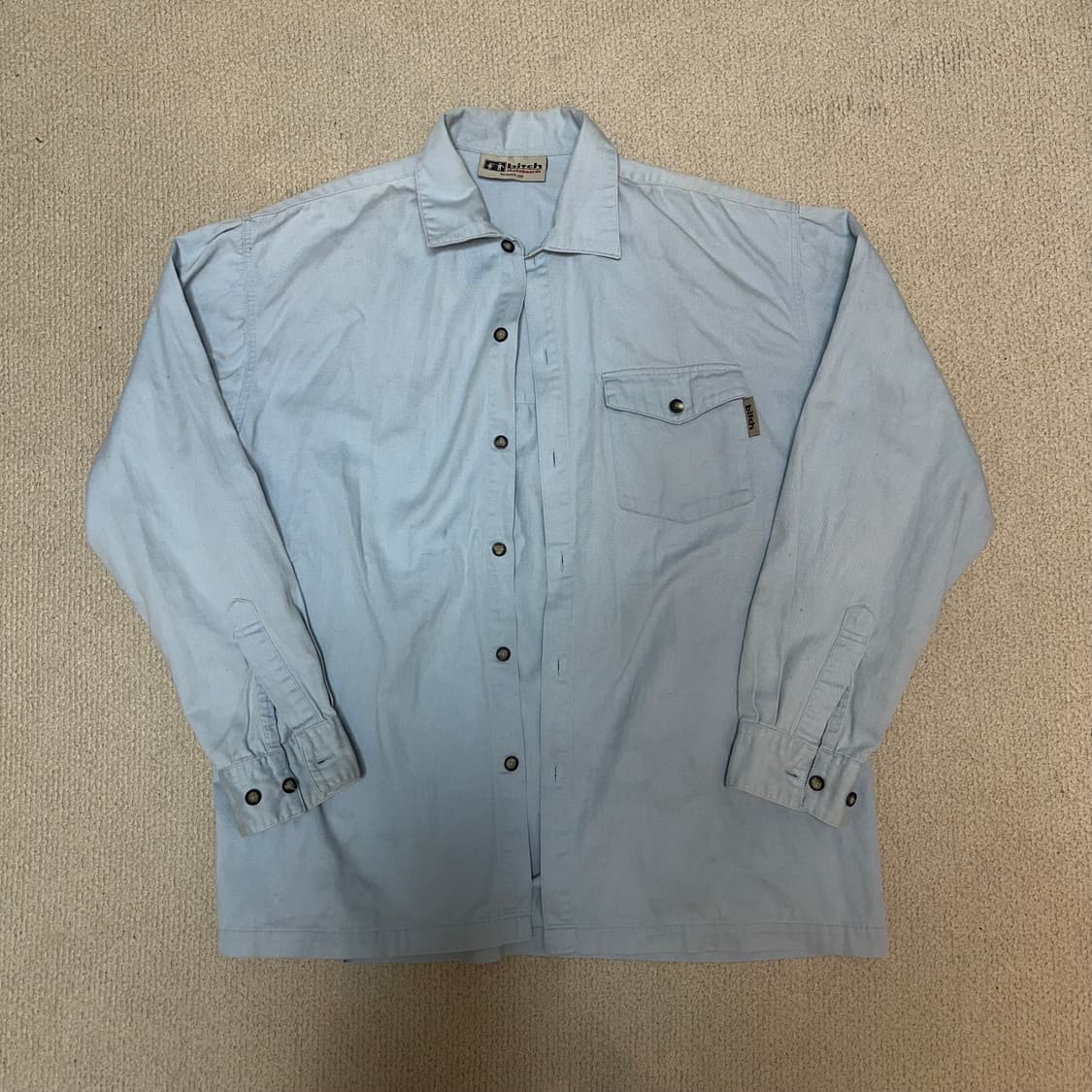 90s bitch skateboards 코튼 셔츠 상품이미지3